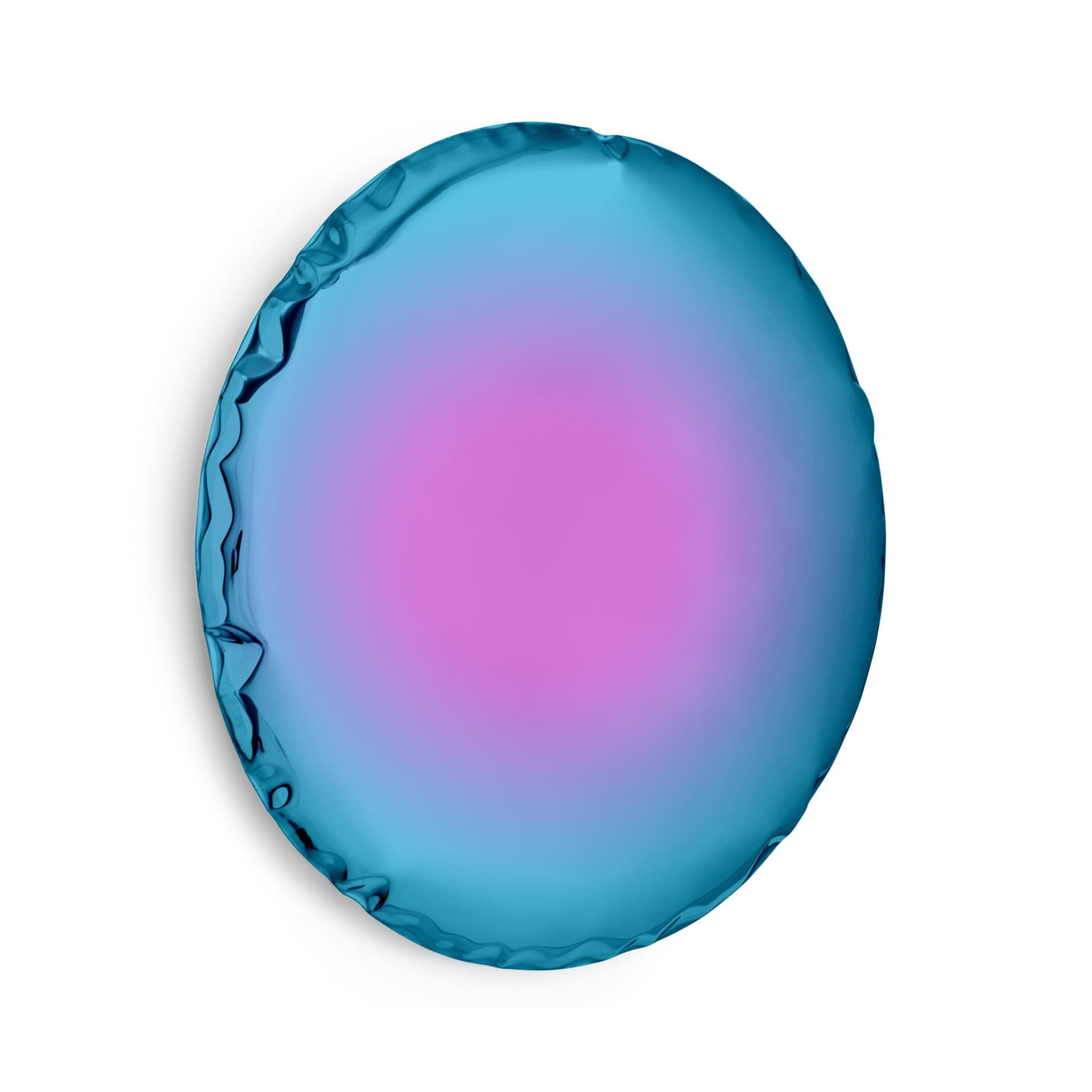 Lustro ścienne OKO transitions niebiesko-fioletowe 75 cm, Zieta Studio - 108336