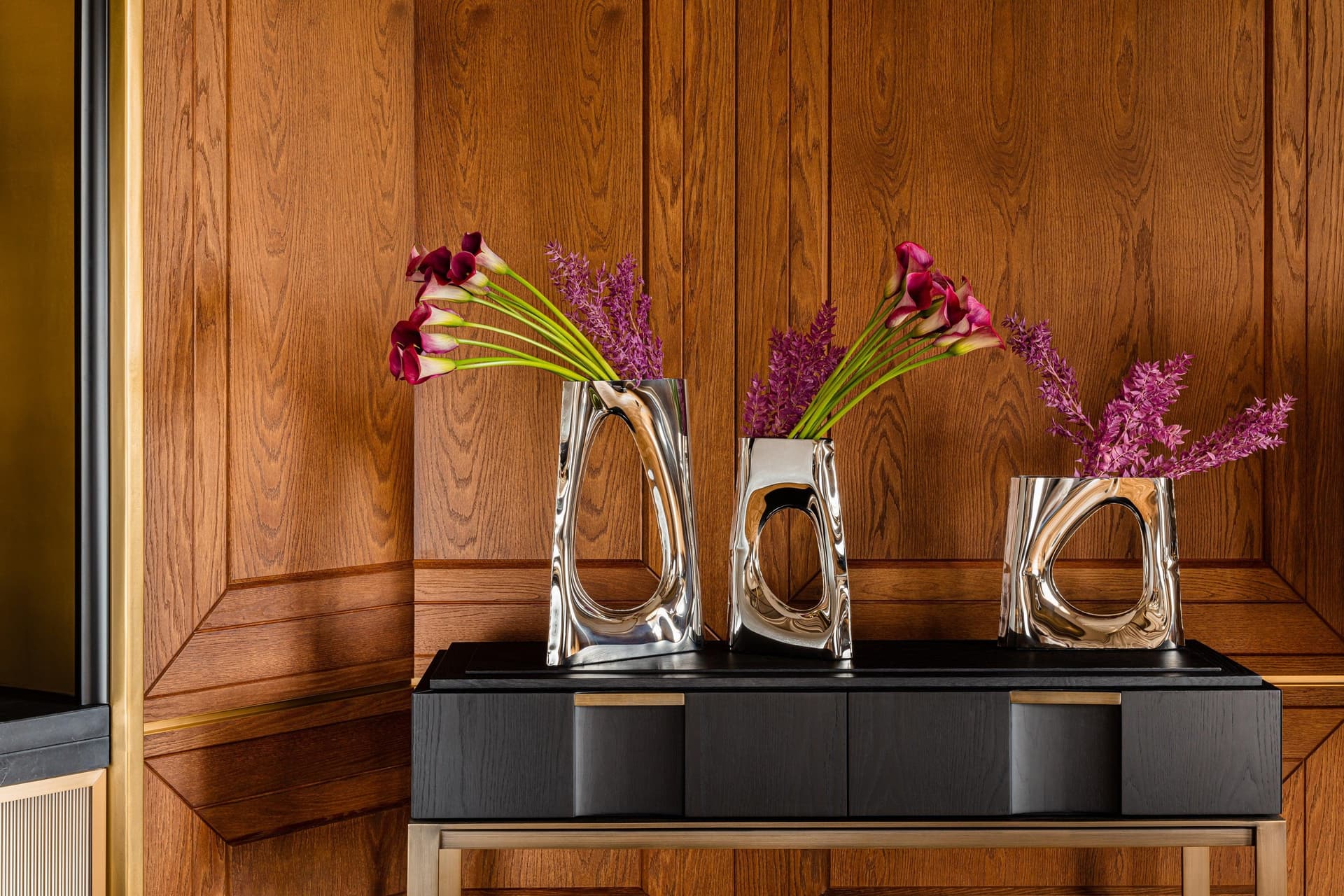 Wazon KARAVA srebrny, Zieta Studio - 120522