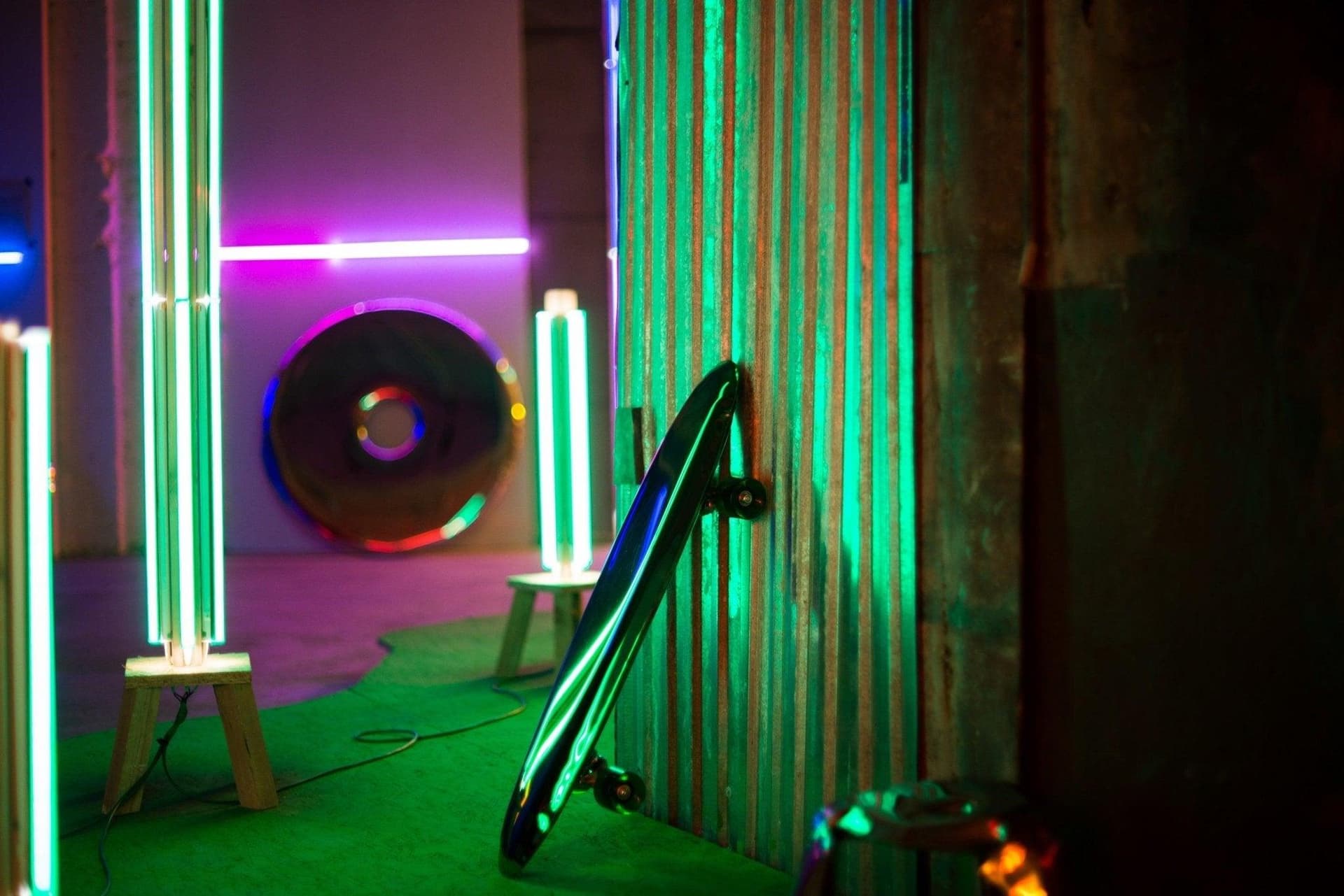 BOLID decoration, green, steel, Zieta Studio - 120463