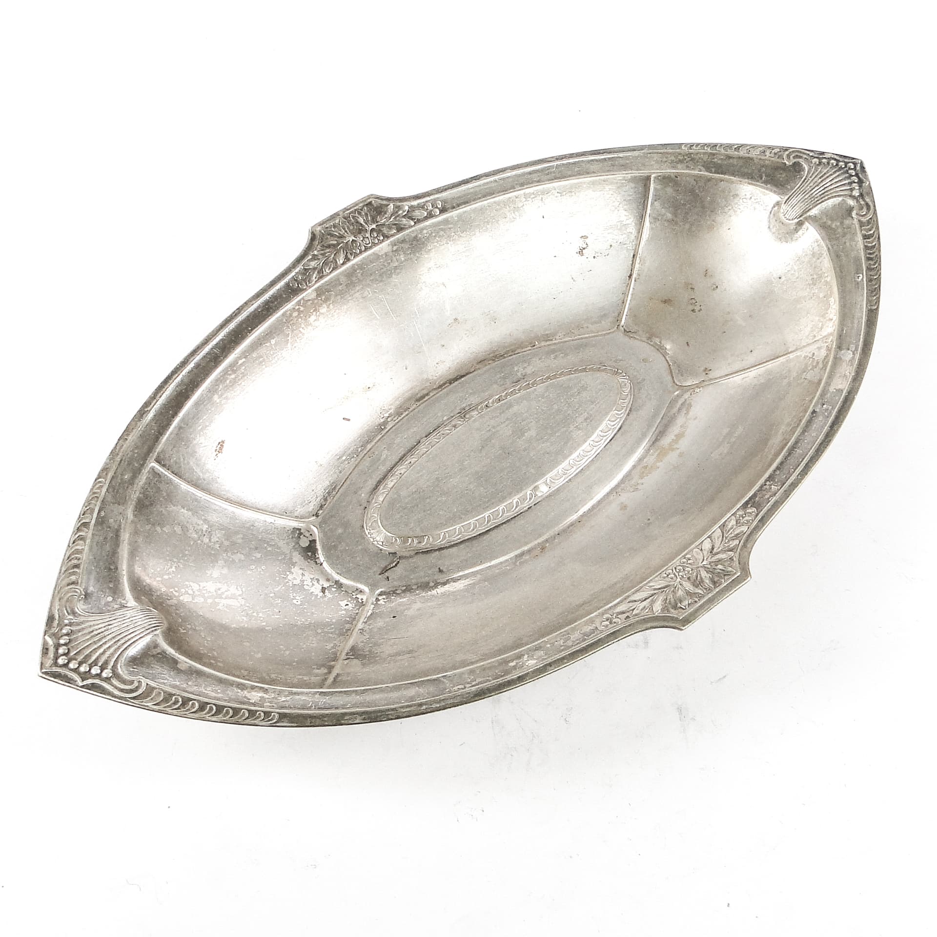Art Nouveau platter, silver-plated brass, WMF, Germany, early 20th c. - 108766