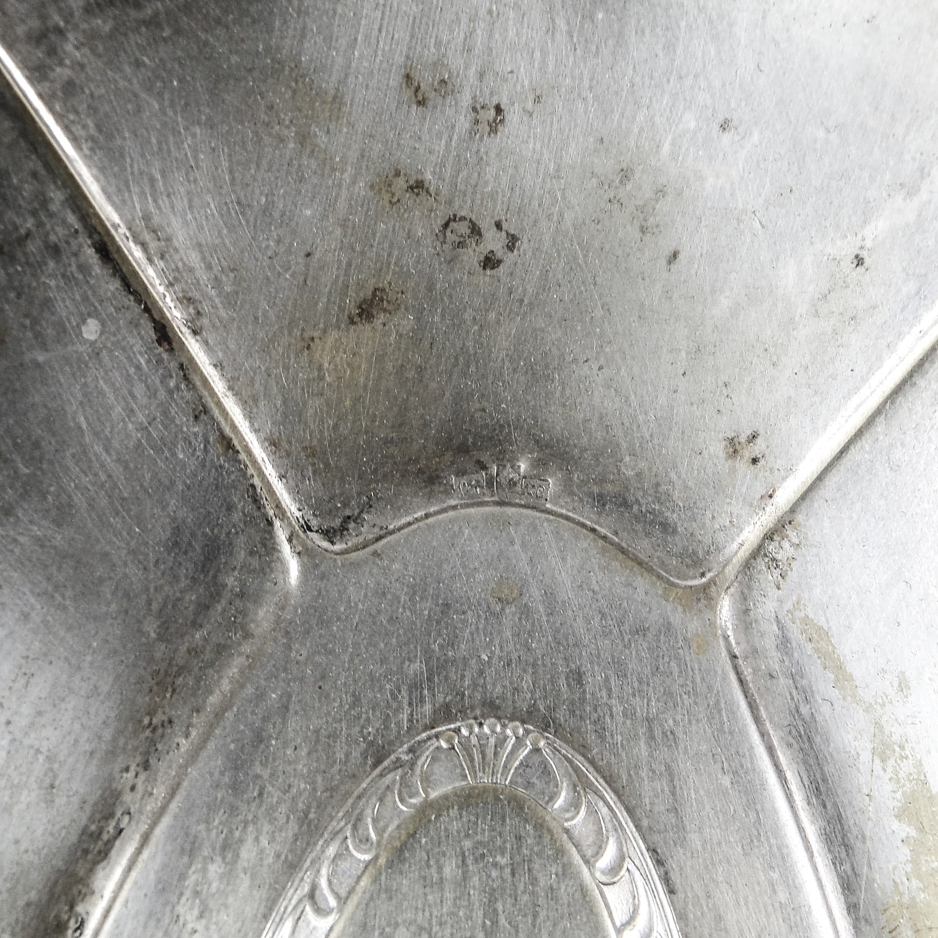 Art Nouveau platter, silver-plated brass, WMF, Germany, early 20th c. - 108772