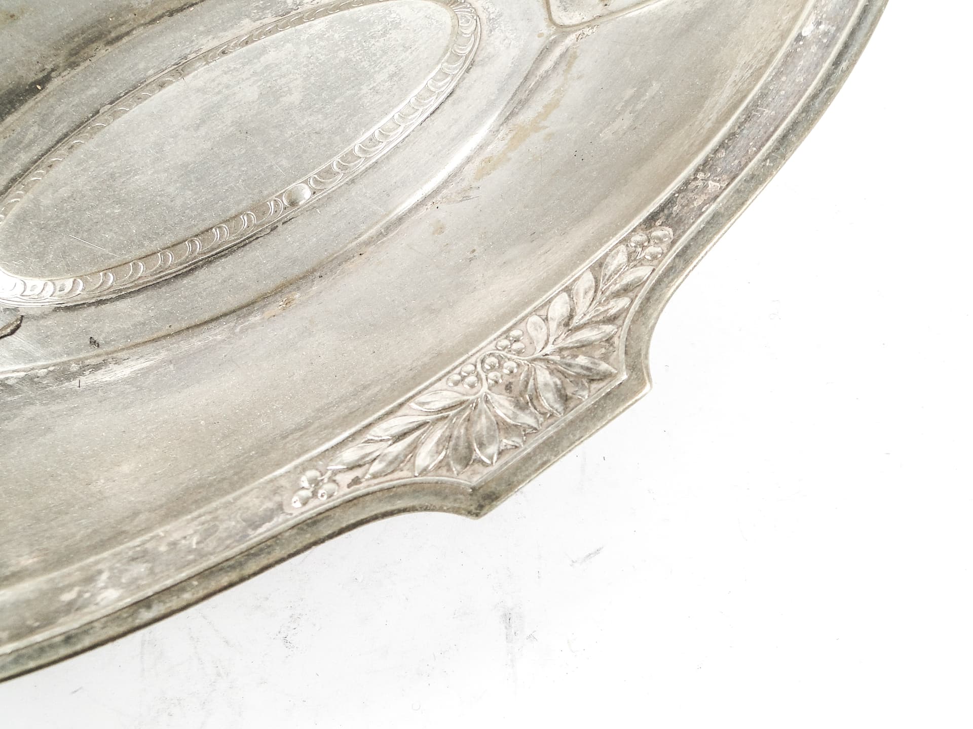 Art Nouveau platter, silver-plated brass, WMF, Germany, early 20th c. - 108773