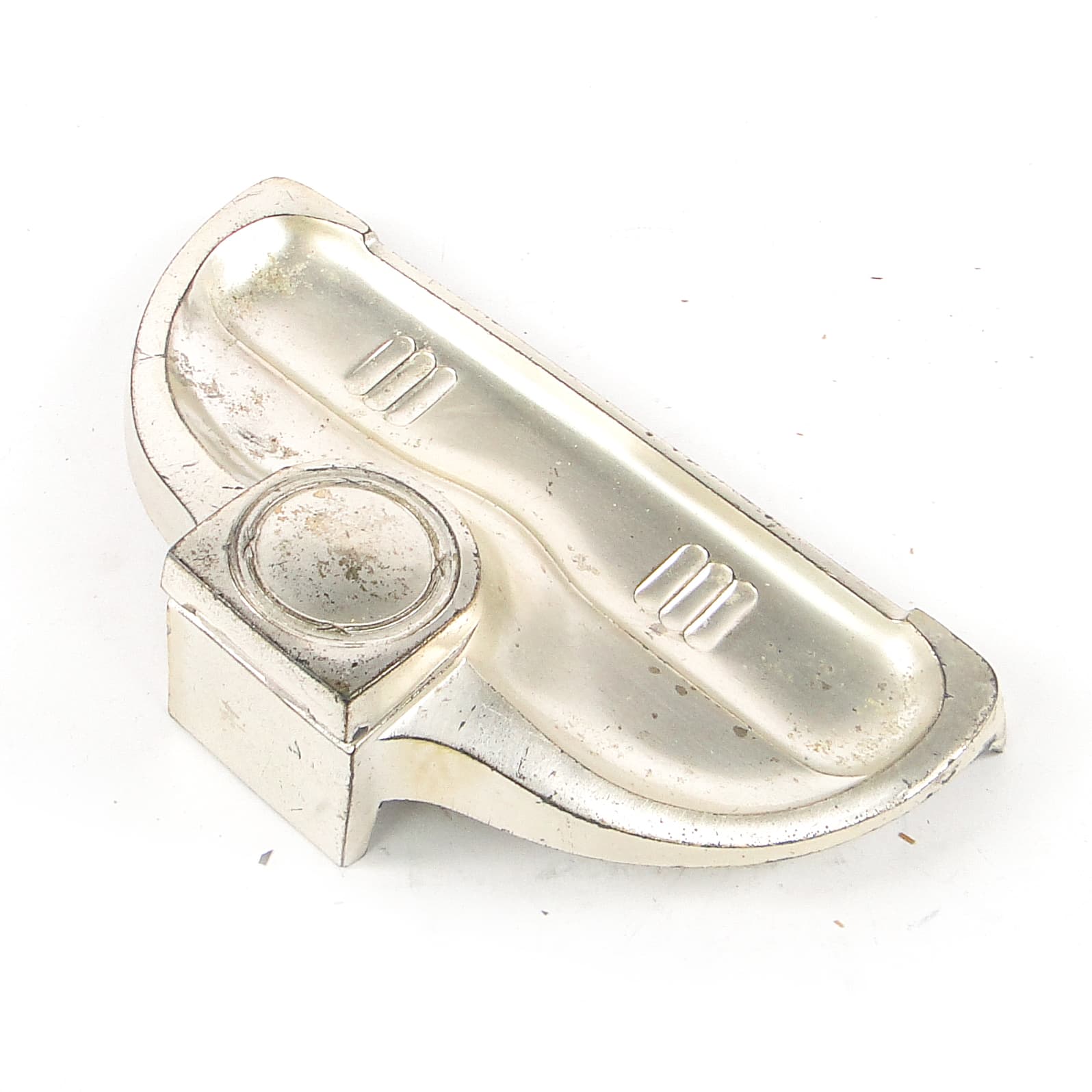 Art Nouveau inkwell, silver-plated pewter, Germany, early 20th c. - 108794