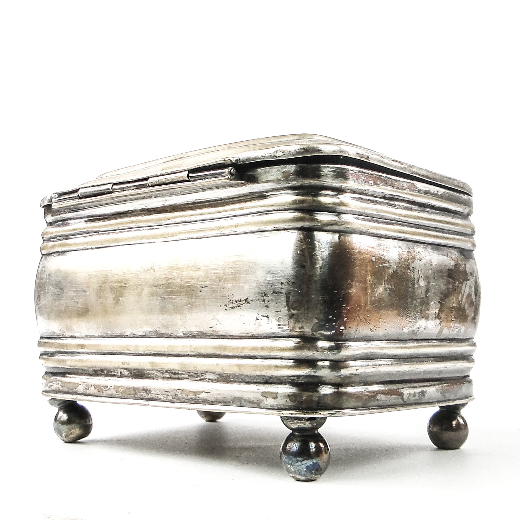 Cukiernica, neoklasycyzm, mosiądz srebrzony, Fraget, Polska, XIX w. - 108977