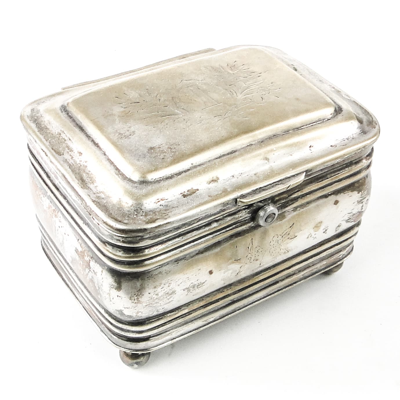 Cukiernica, neoklasycyzm, mosiądz srebrzony, Fraget, Polska, XIX w. - 108974