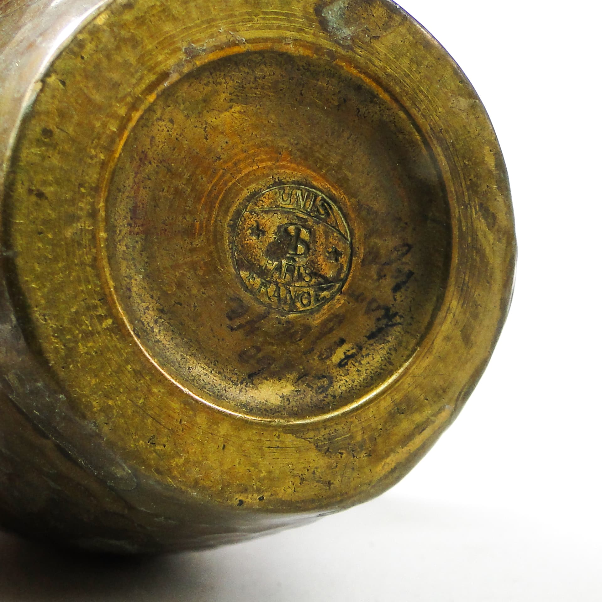 pair of Art Nouveau amphorae, brass, France, early 20th c. - 109017