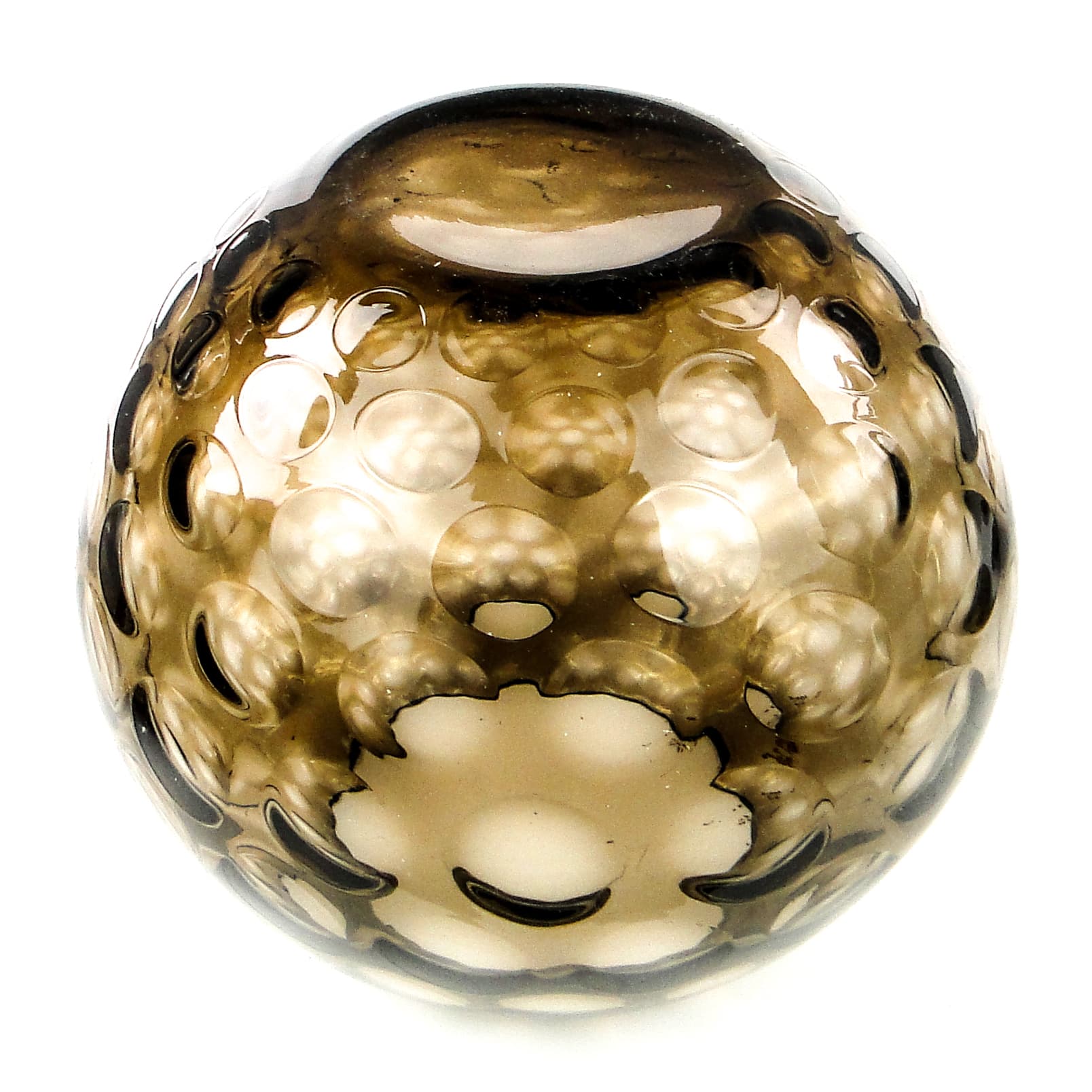 Mid-century modern vase, glass, Czechoslovakia, 1950s. - 109039