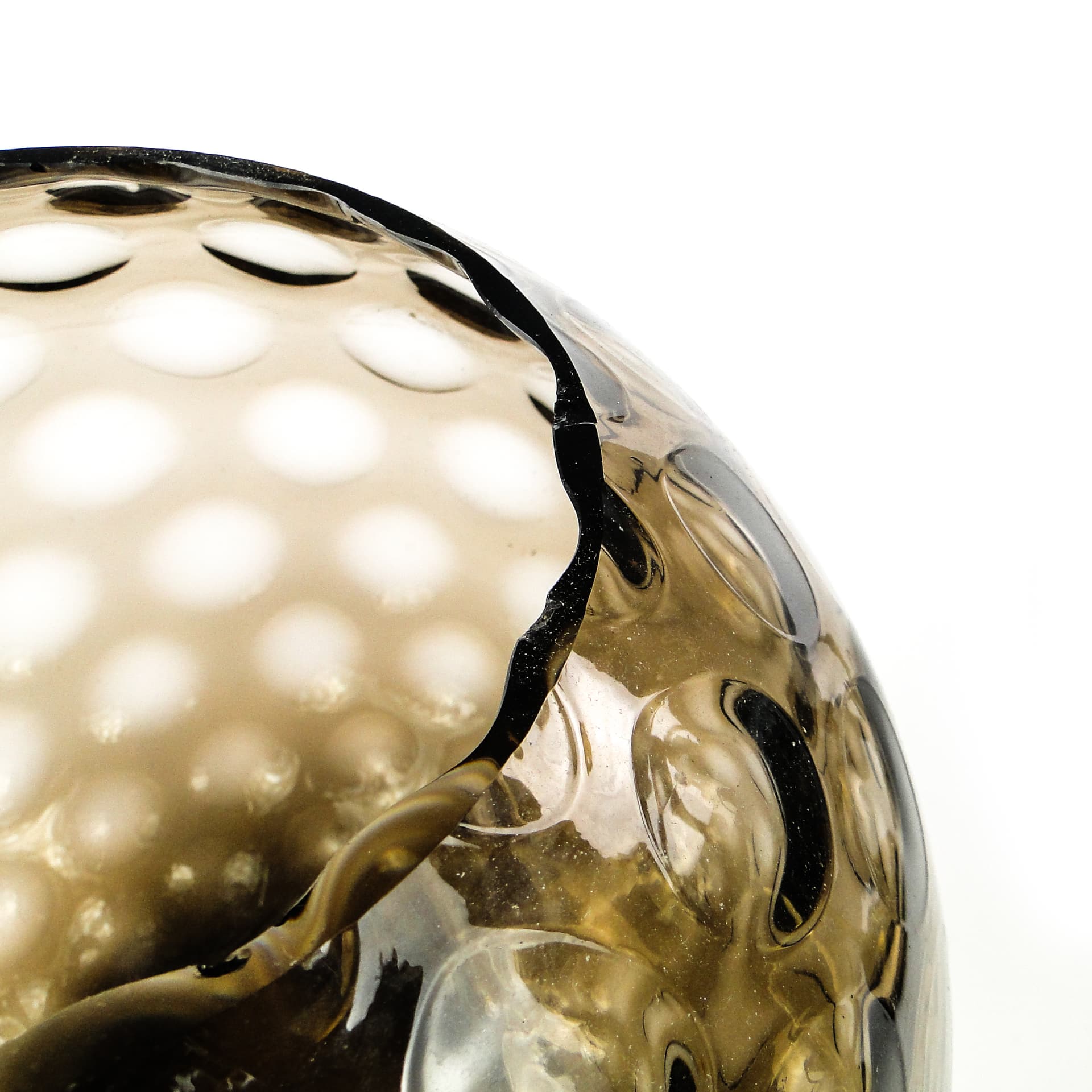 Mid-century modern vase, glass, Czechoslovakia, 1950s. - 109042