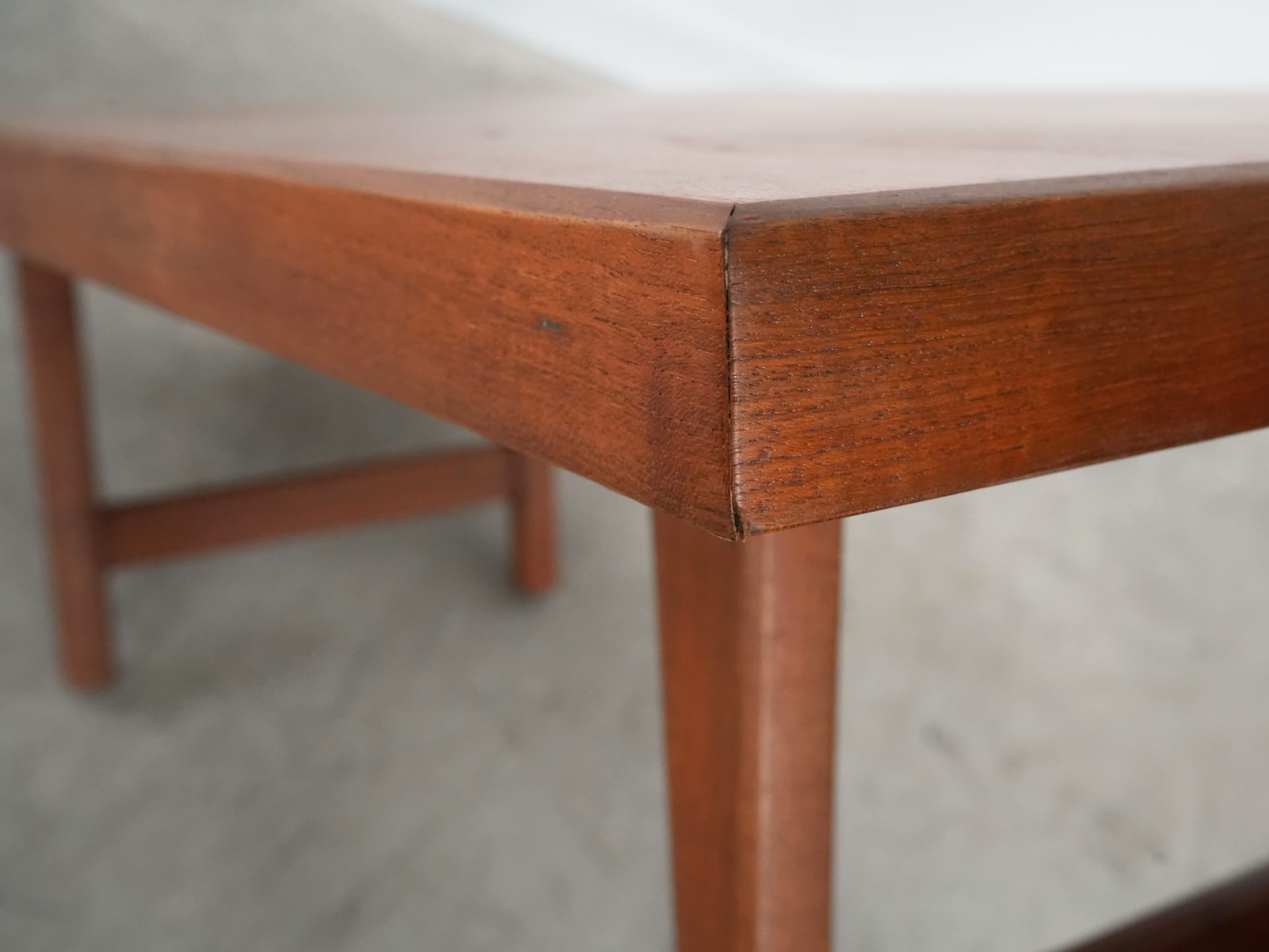 Ława, brązowy, teak, Dania, lata 70. - 109119