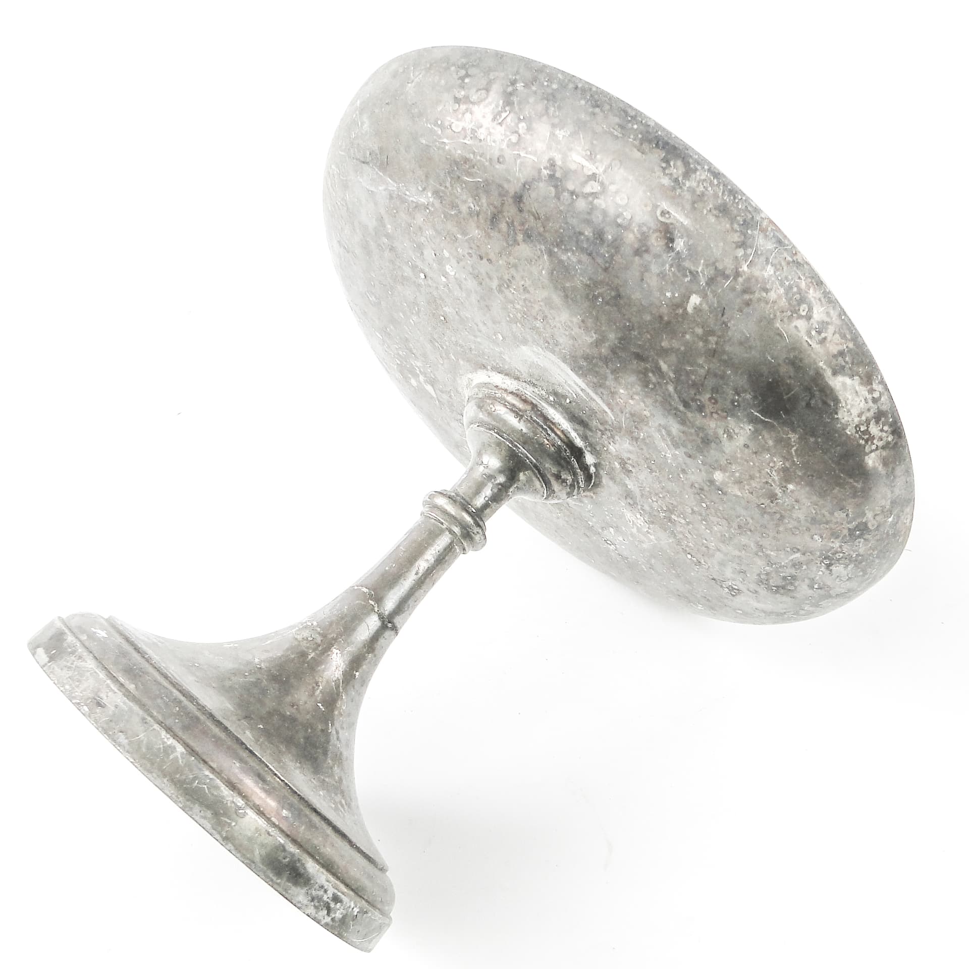 Art Deco pedestal centerpiece, silver-plated pewter, Germany, 1930s. - 109190