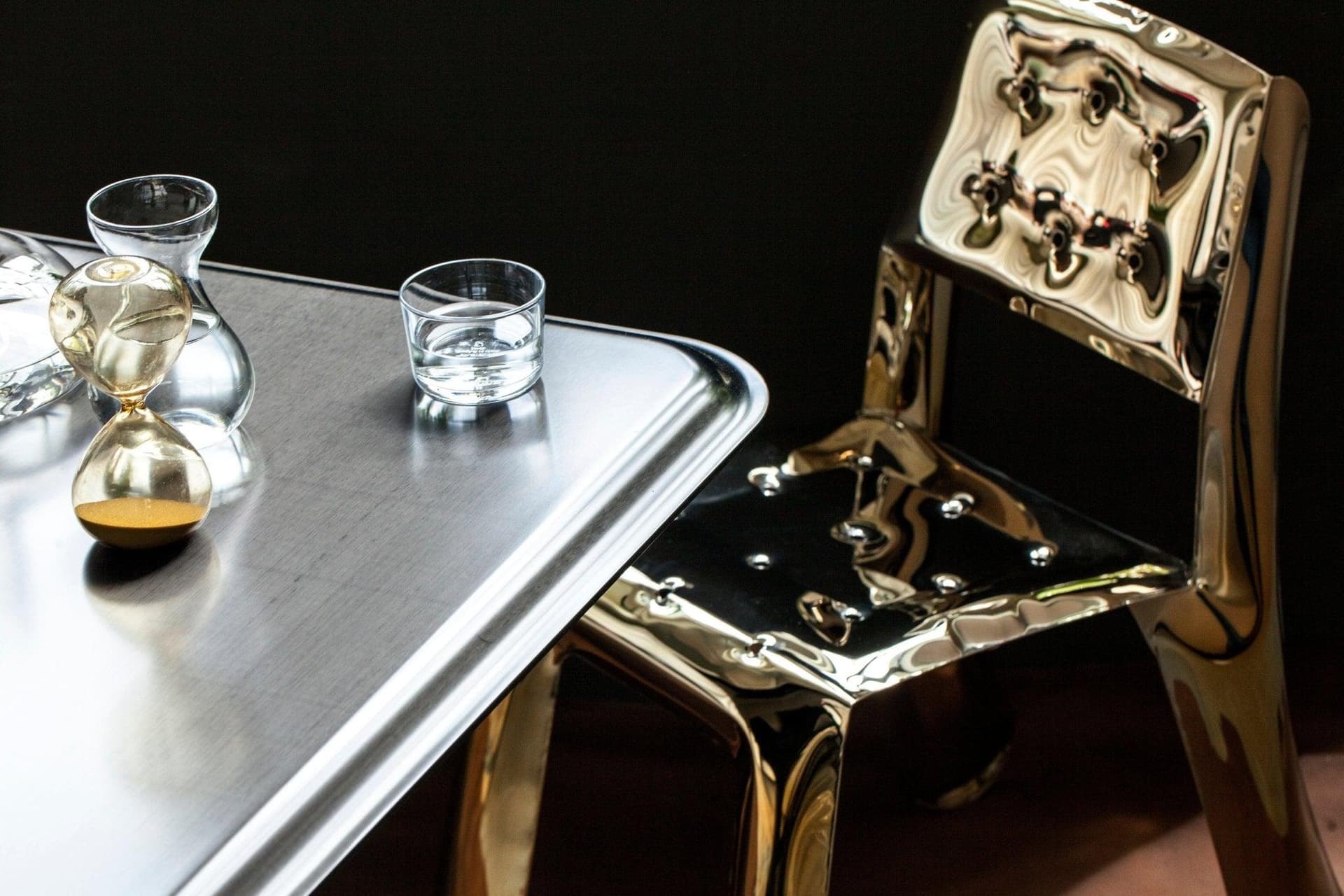 CHIPPENSTEEL 0.5 chair gold, Zieta Studio - 119909