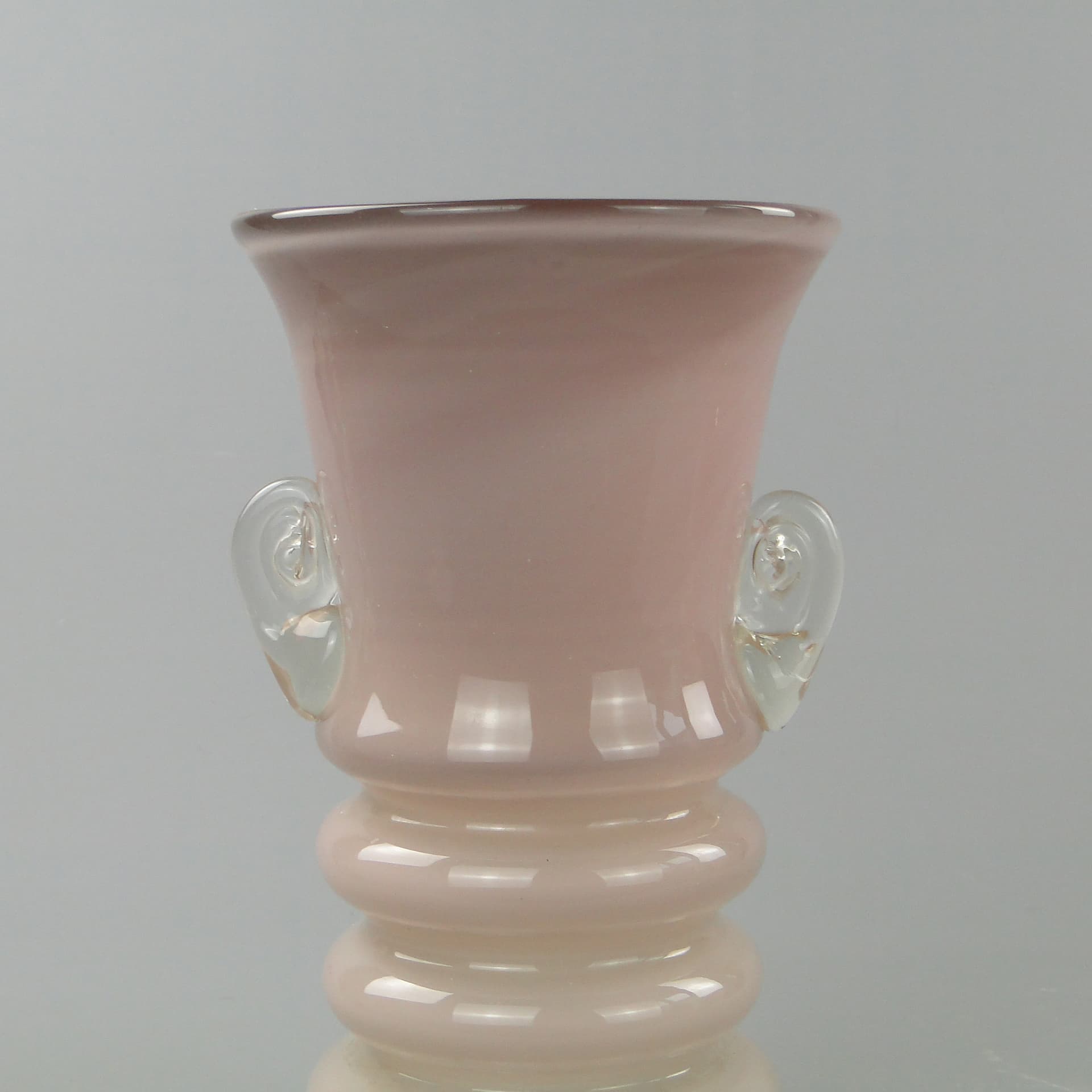 Wazon, szkło, proj. J. Słuczan-Orkusz, Polska, lata 80. - 7801