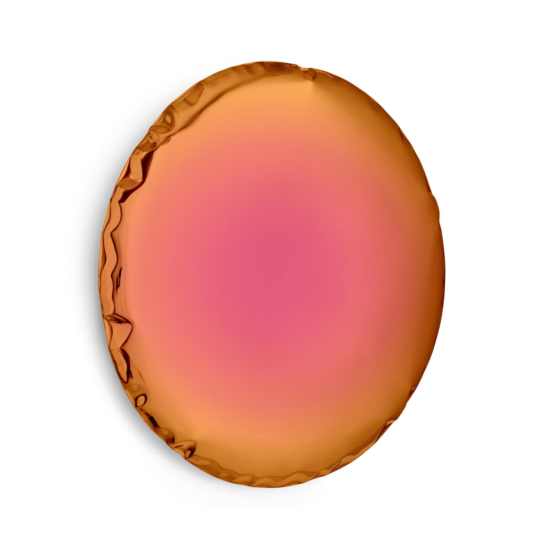 Lustro ścienne OKO Transitions pomarańczowo-różowe 75 cm, Zieta Studio - 110983