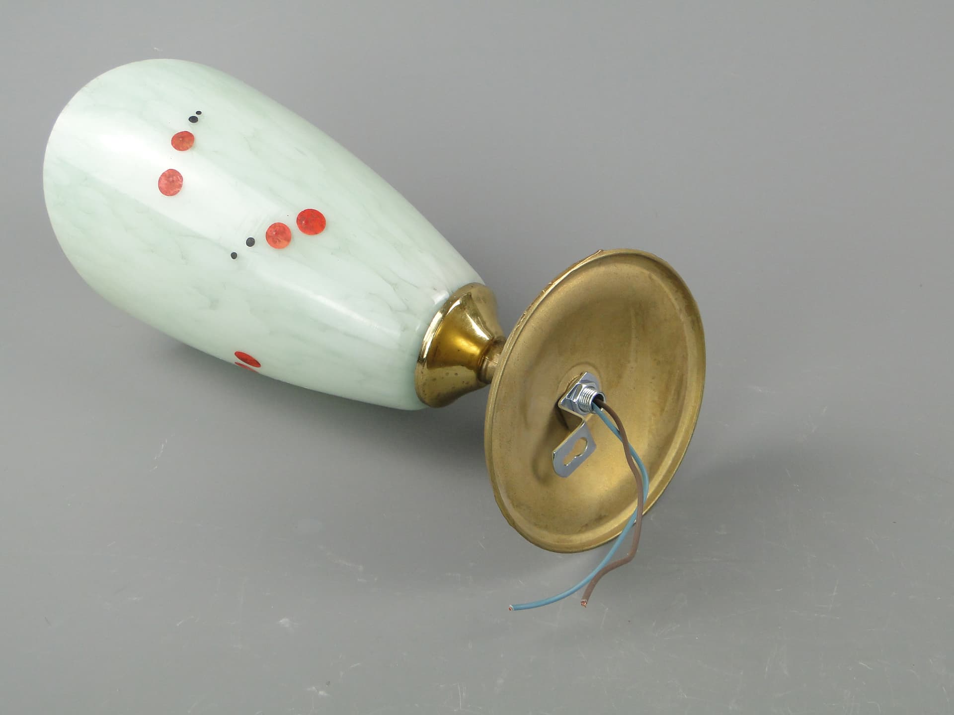 Kinkiet Pop Art, multicolor, szkło, Polska, lata 60. - 7809