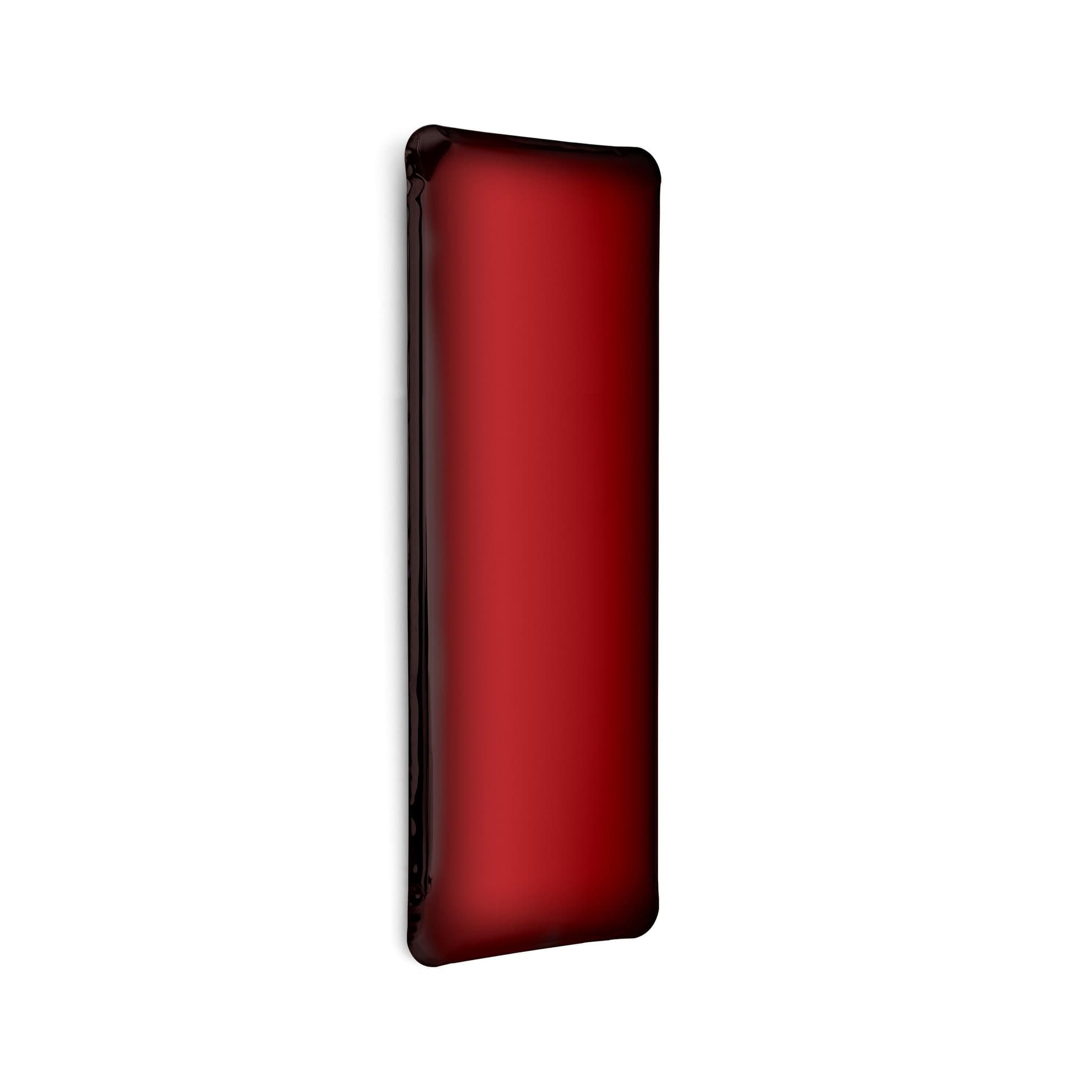 TAFLA Q wall mirror red 180 cm, Zieta Studio