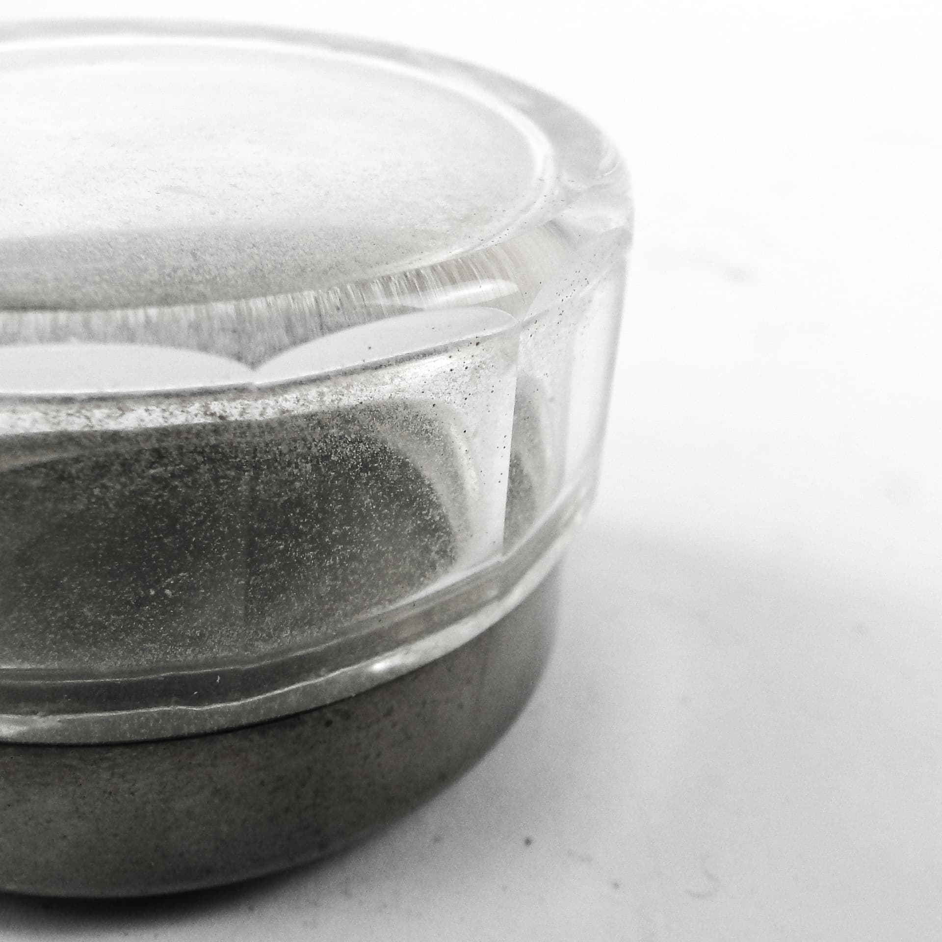 Pigularz Art Deco, kryształ, miedź srebrzona, Polska, lata 30. - 109568