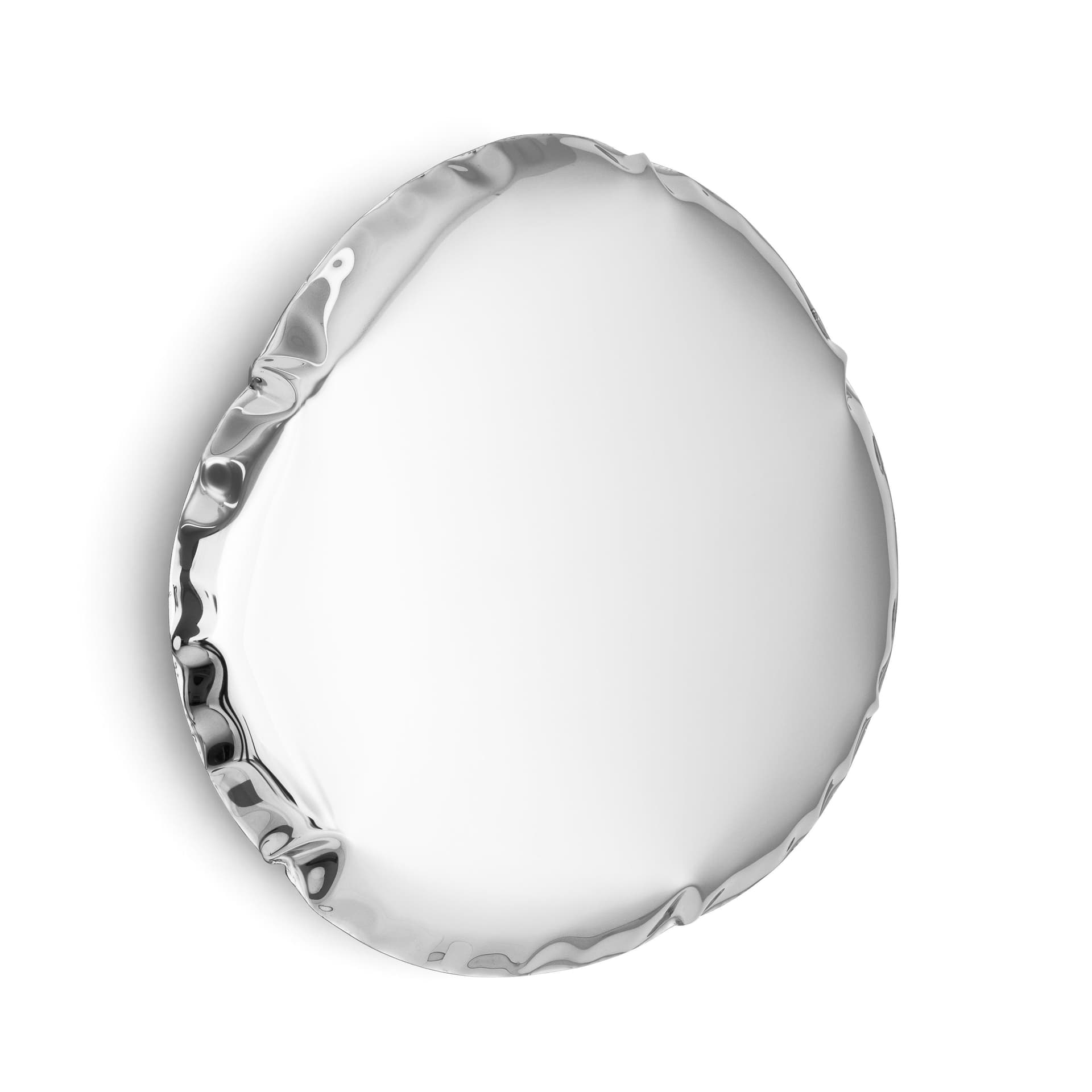 Wall mirror TAFLA O stainless steel silver O5, Zieta Studio - 119518
