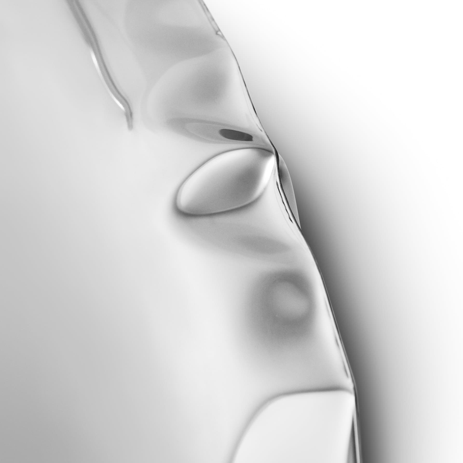 Wall mirror TAFLA O stainless steel silver O5, Zieta Studio - 119512