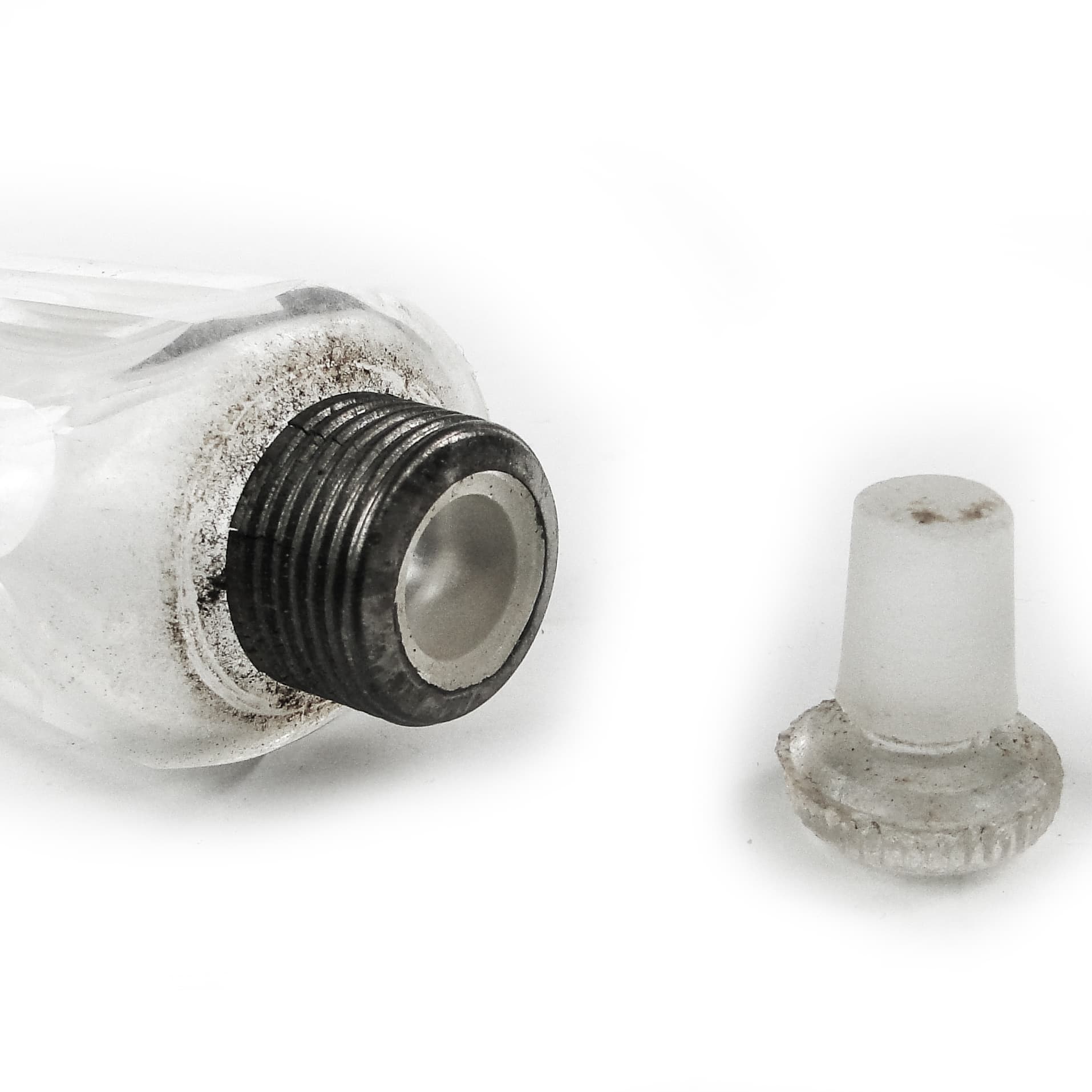 Flakon na perfumy Art Deco, kryształ, Francja, lata 30. - 109623