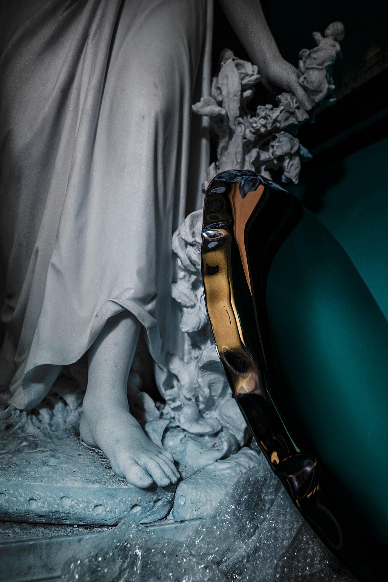 Lustro ścienne TAFLA O srebrne O3, Zieta Studio - 119381