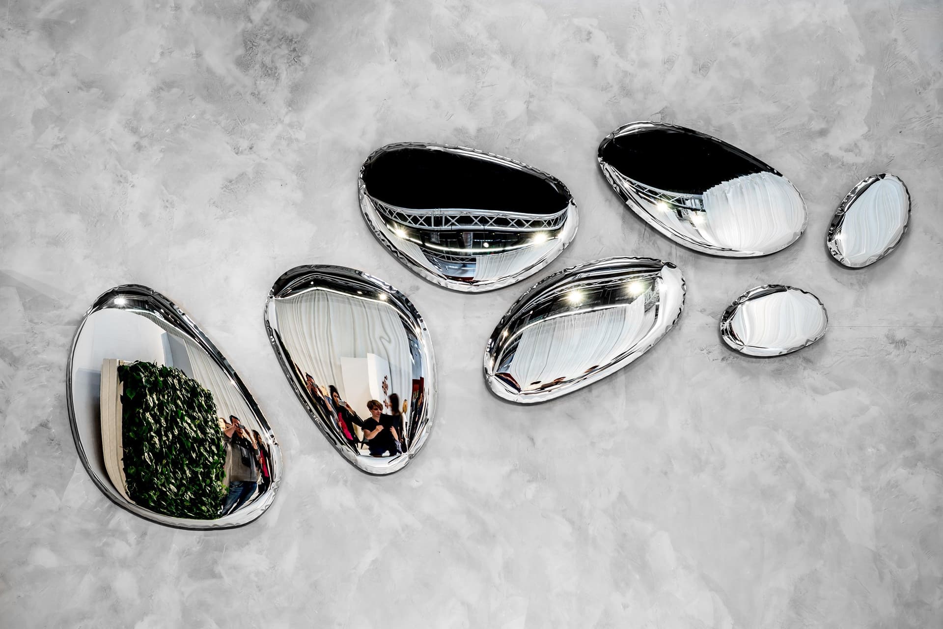 Lustro ścienne TAFLA O srebrne, O1, Zieta Studio - 119279