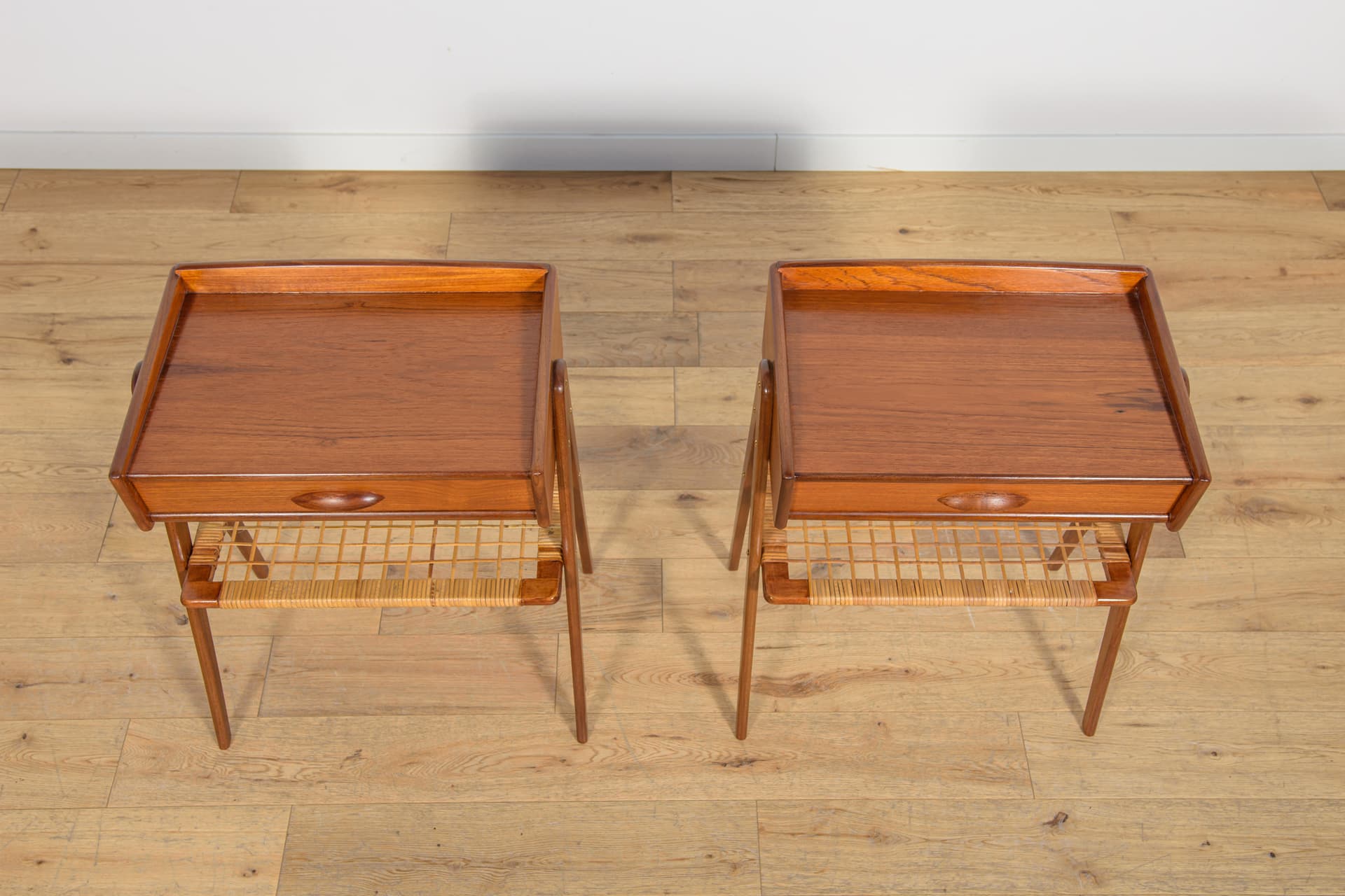 Para stolików nocnych, proj. Soren Rasmussen, Dania, lata 60. - 109675