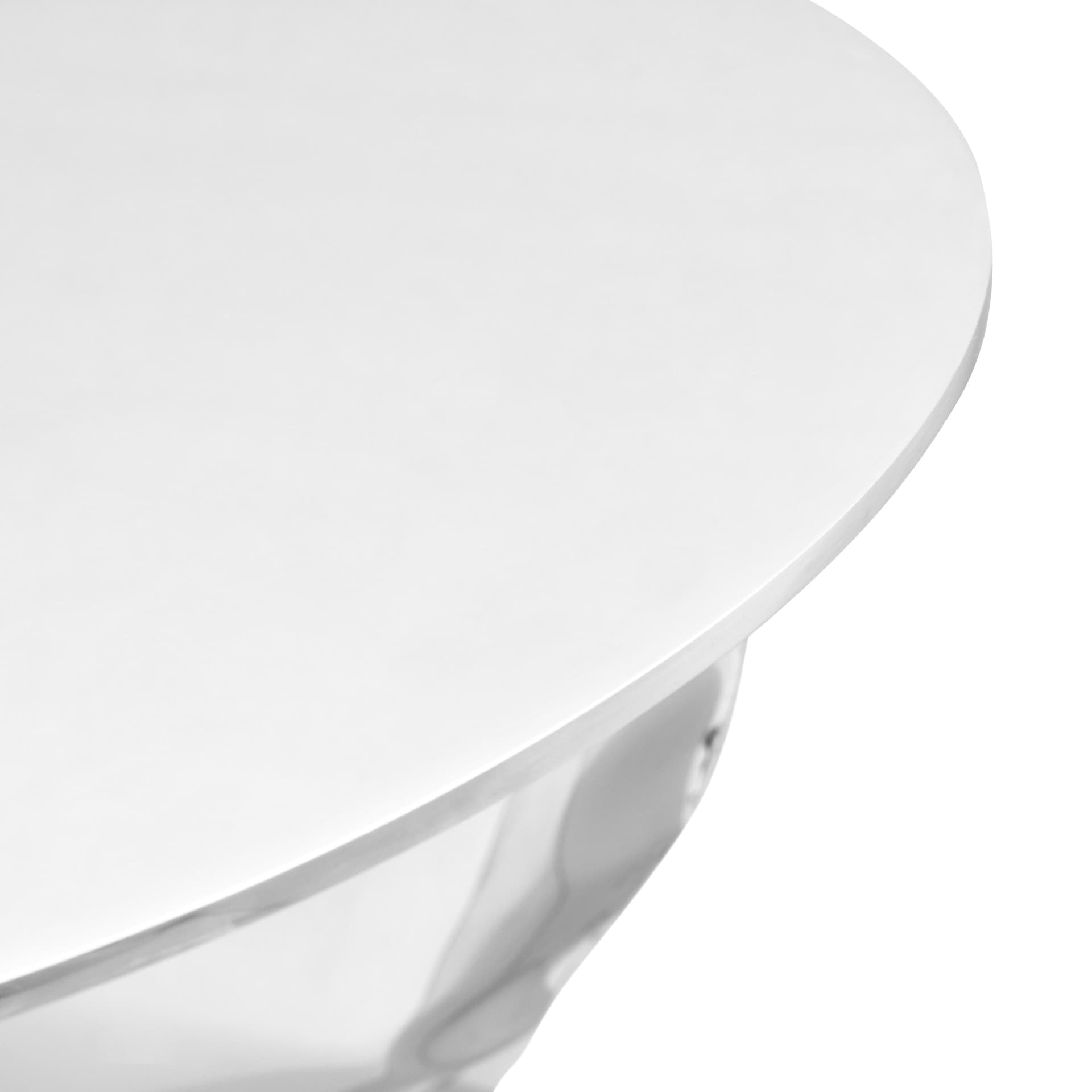 Konsola HUBA stalowa srebrna, Zieta Studio - 119248