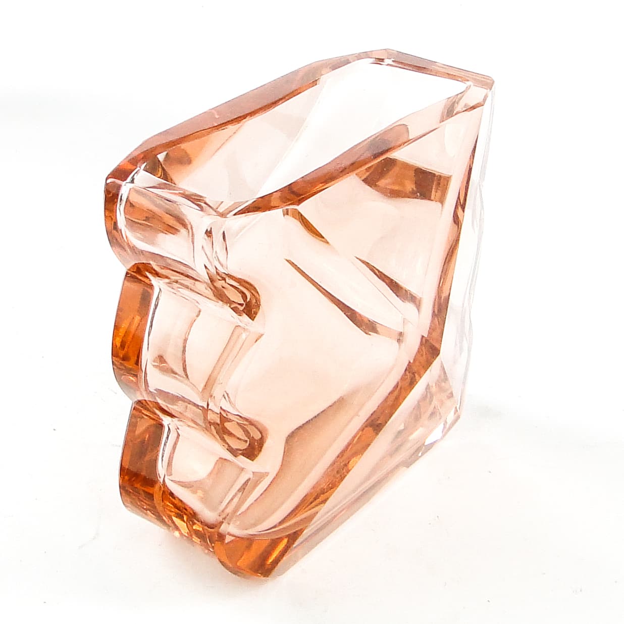 Wazon Art Deco, kryształ, Moser, Czechosłowacja, lata 30. - 109897