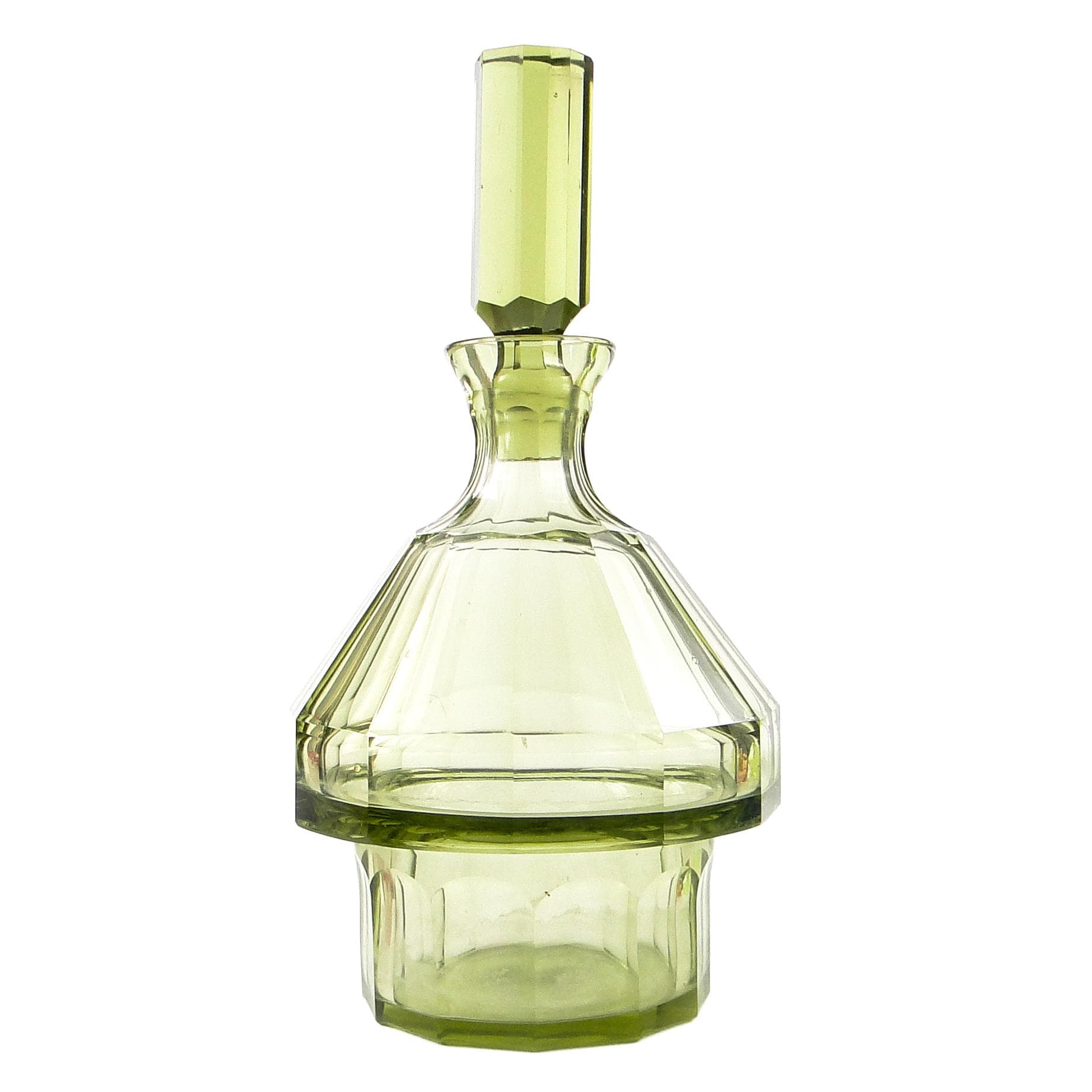 Karafka, Art Deco, kryształ, Moser, Czechosłowacja, lata 50.