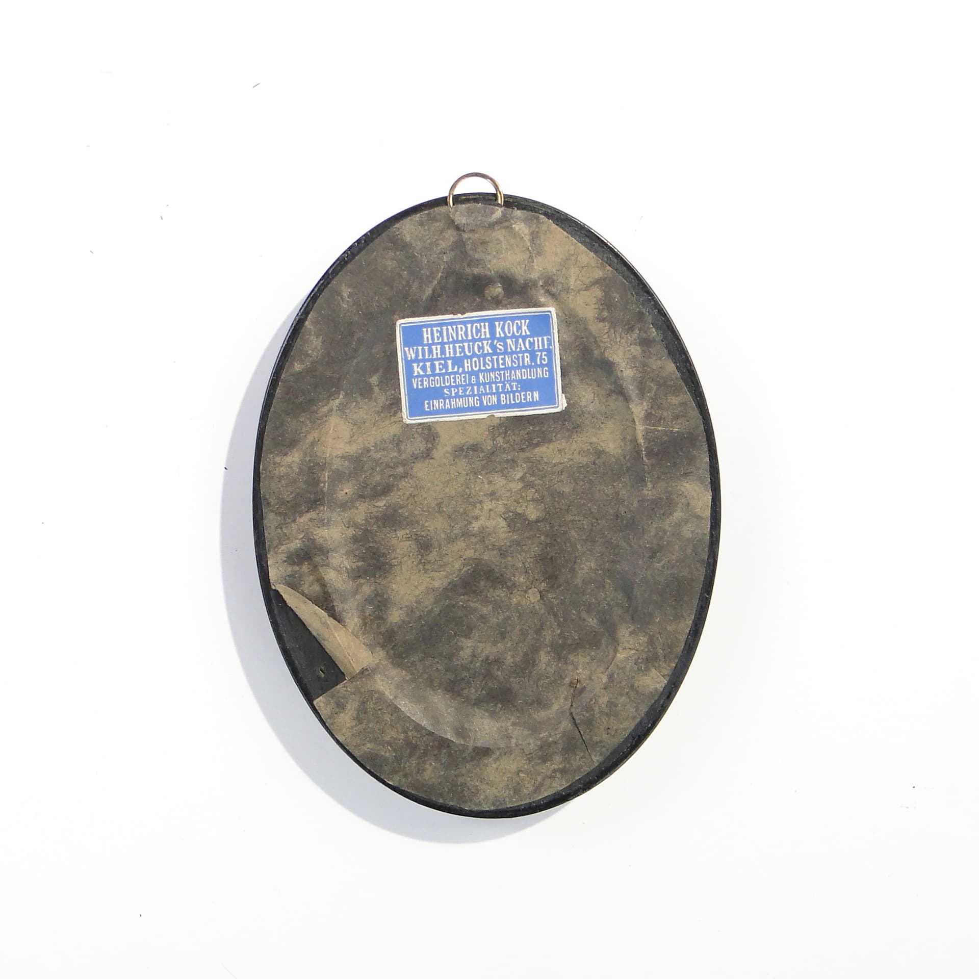 Ramka na zdjęcie Biedermeier, mahoń czarny, Niemcy, początek XX w. - 7876