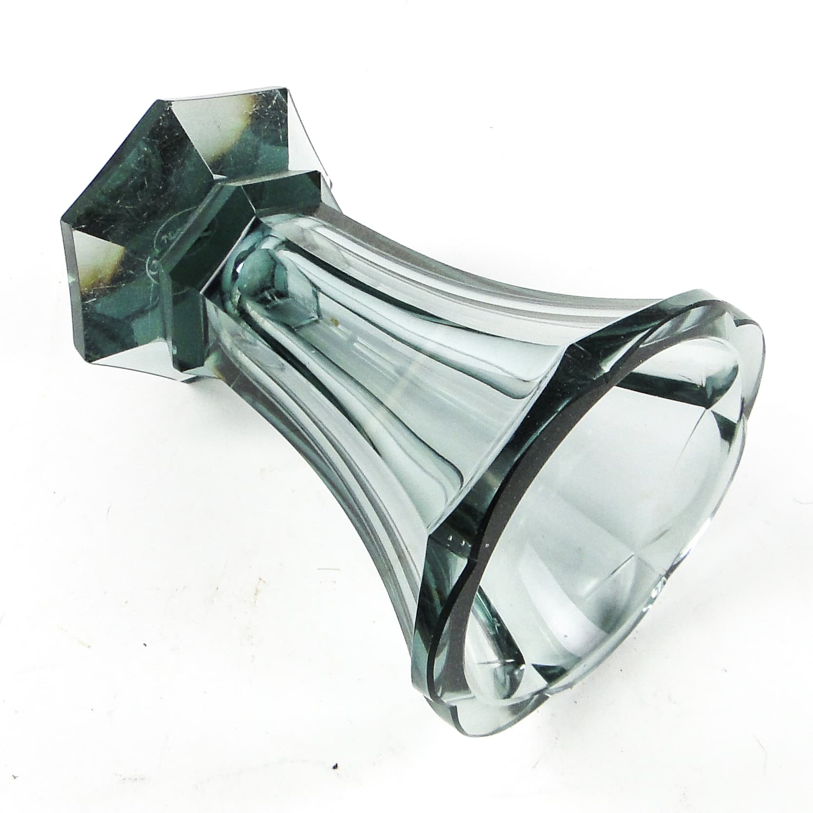 Wazon, Art Deco, kryształ, Moser, Czechosłowacja, lata 30. - 110200