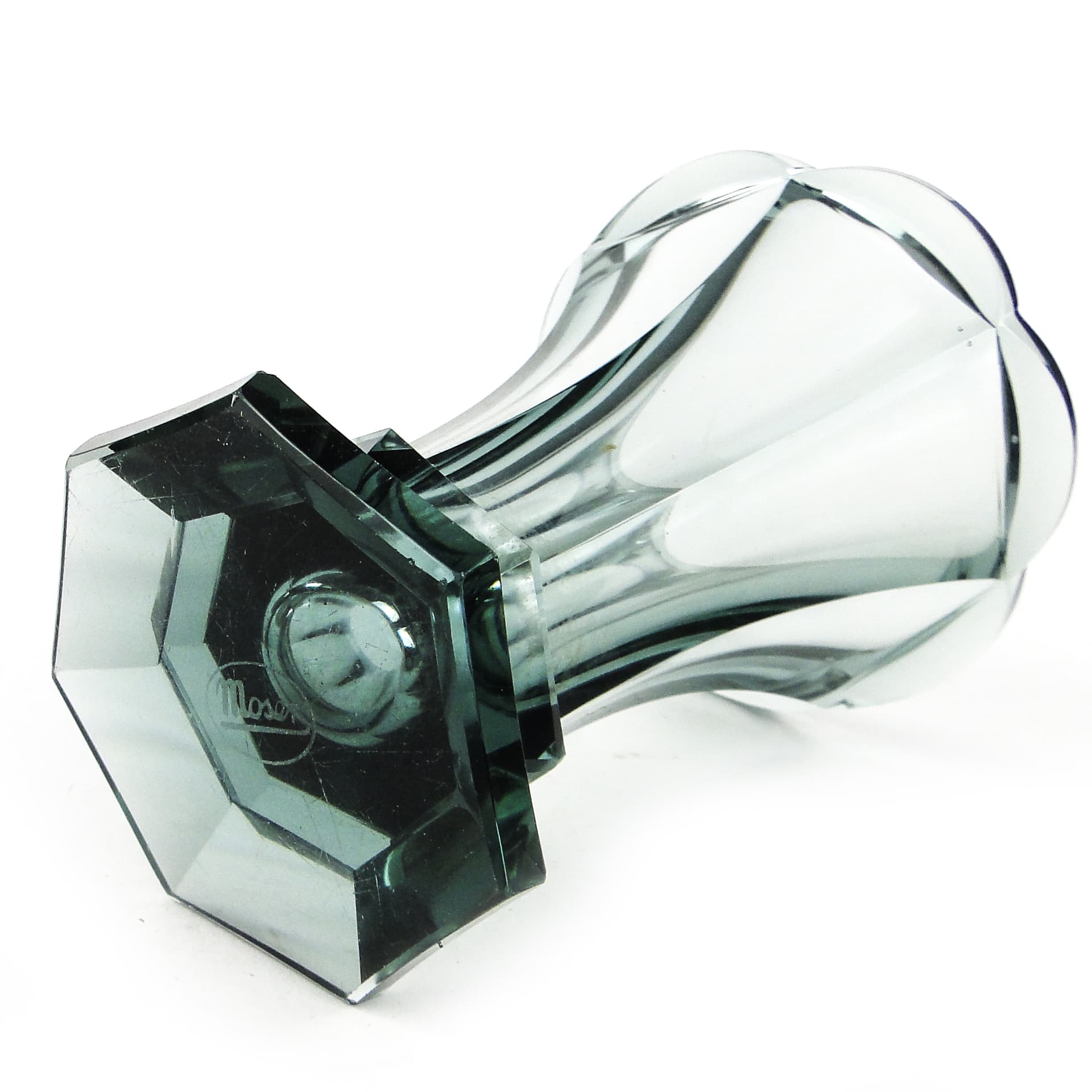 Wazon, Art Deco, kryształ, Moser, Czechosłowacja, lata 30. - 110198