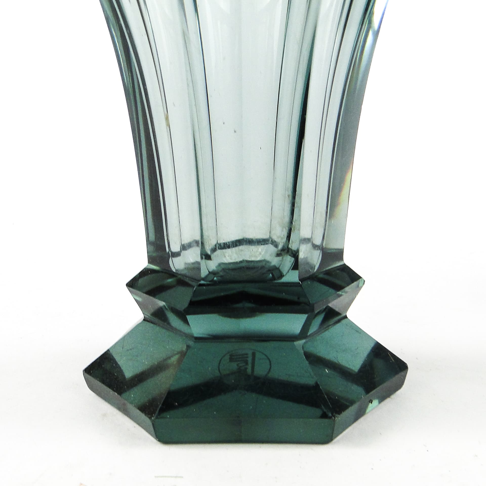 Wazon, Art Deco, kryształ, Moser, Czechosłowacja, lata 30. - 110194