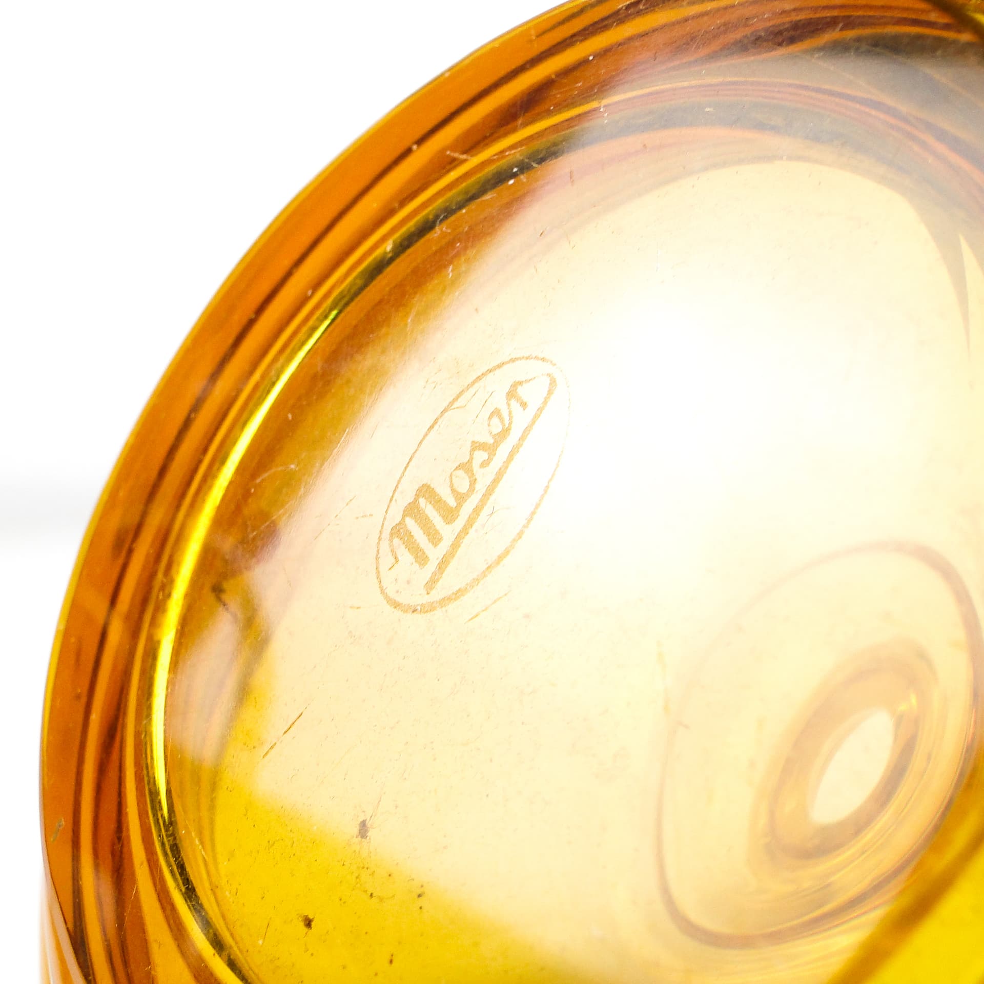 Karafka Art Deco, kryształ, Bohemia, Czechosłowacja, lata 30. - 110448