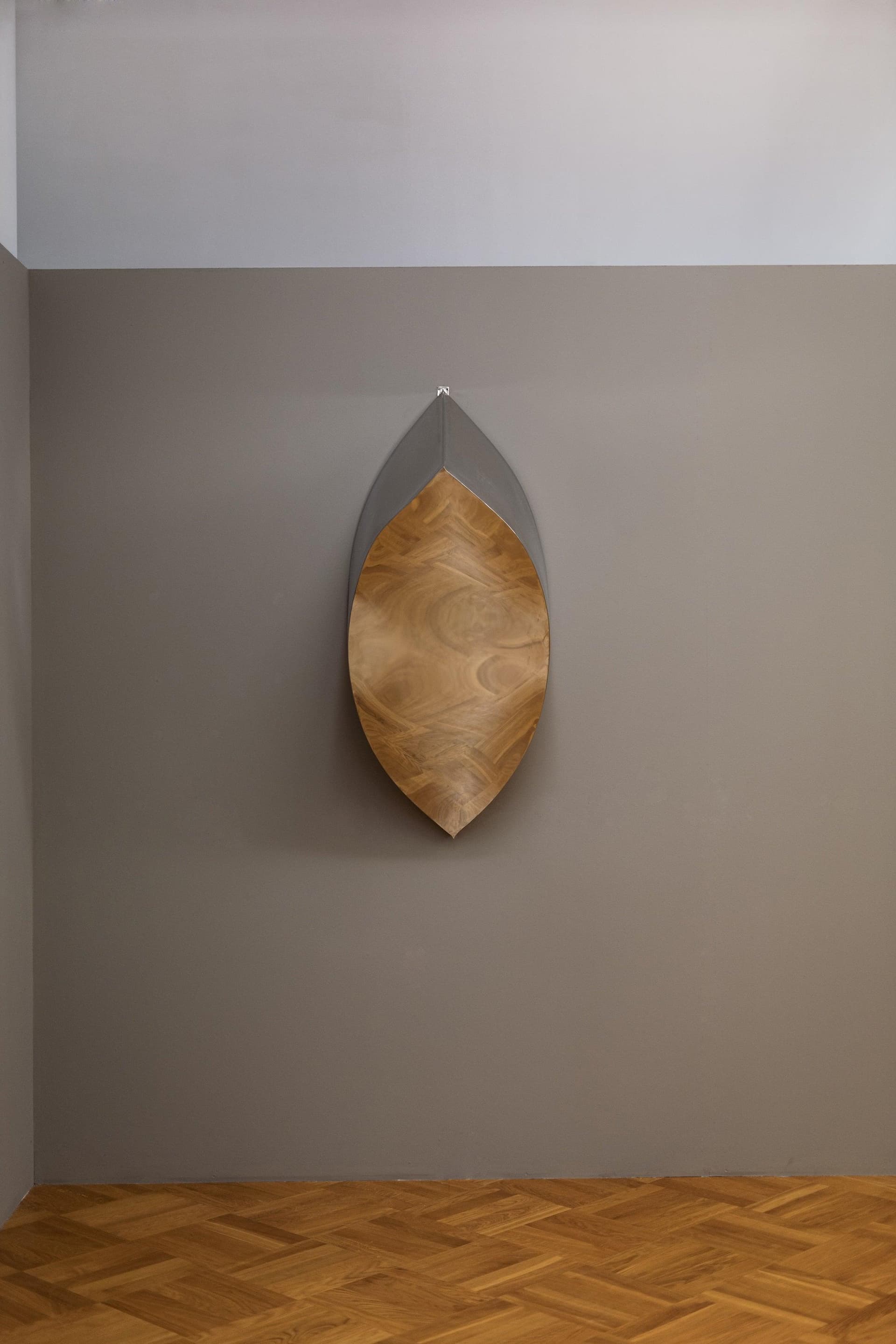 Lustro ścienne LEZKA srebrne 121 cm, Zieta Studio - 118798