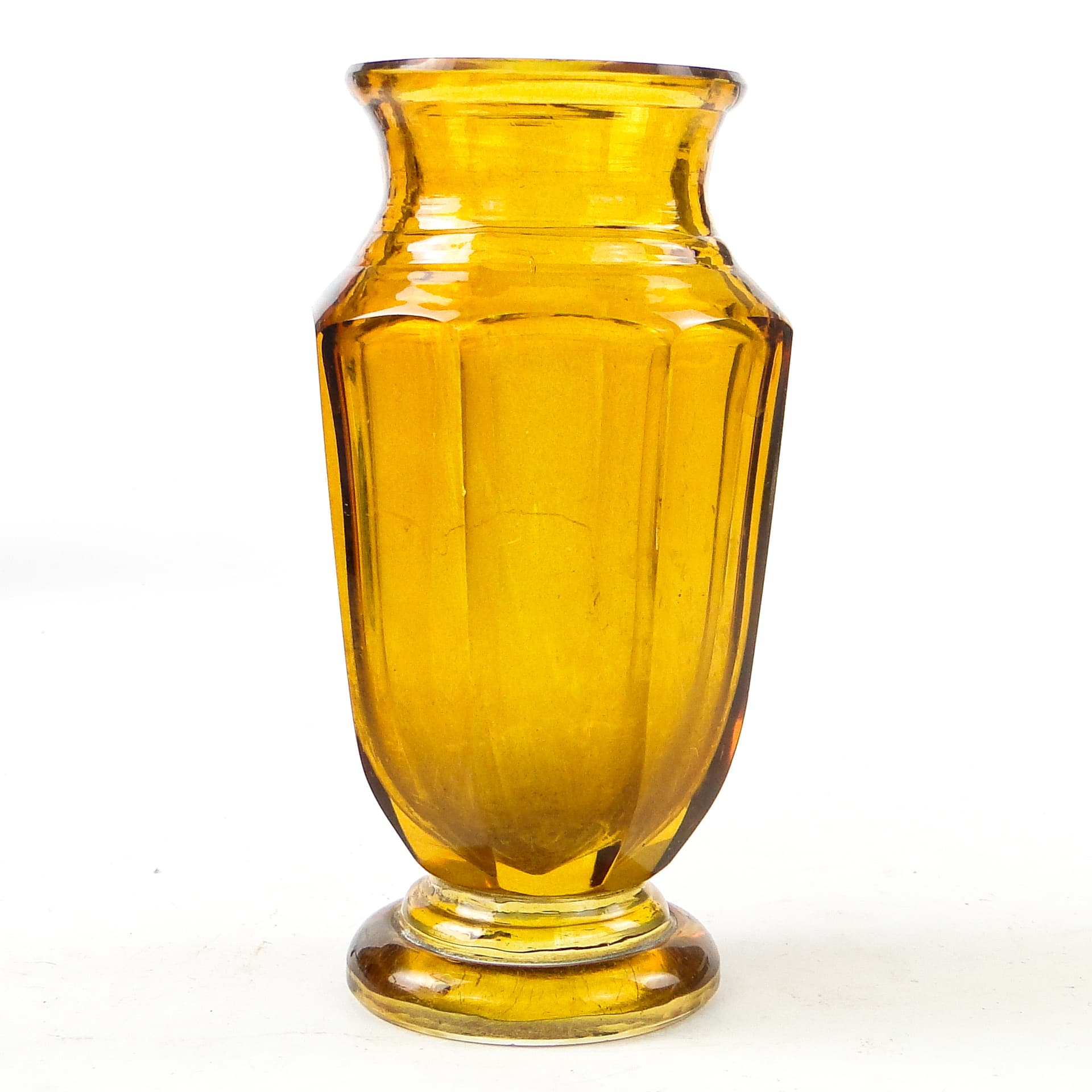 Wazon Art Deco, kryształ, Moser, Czechosłowacja, lata 30. - 110584