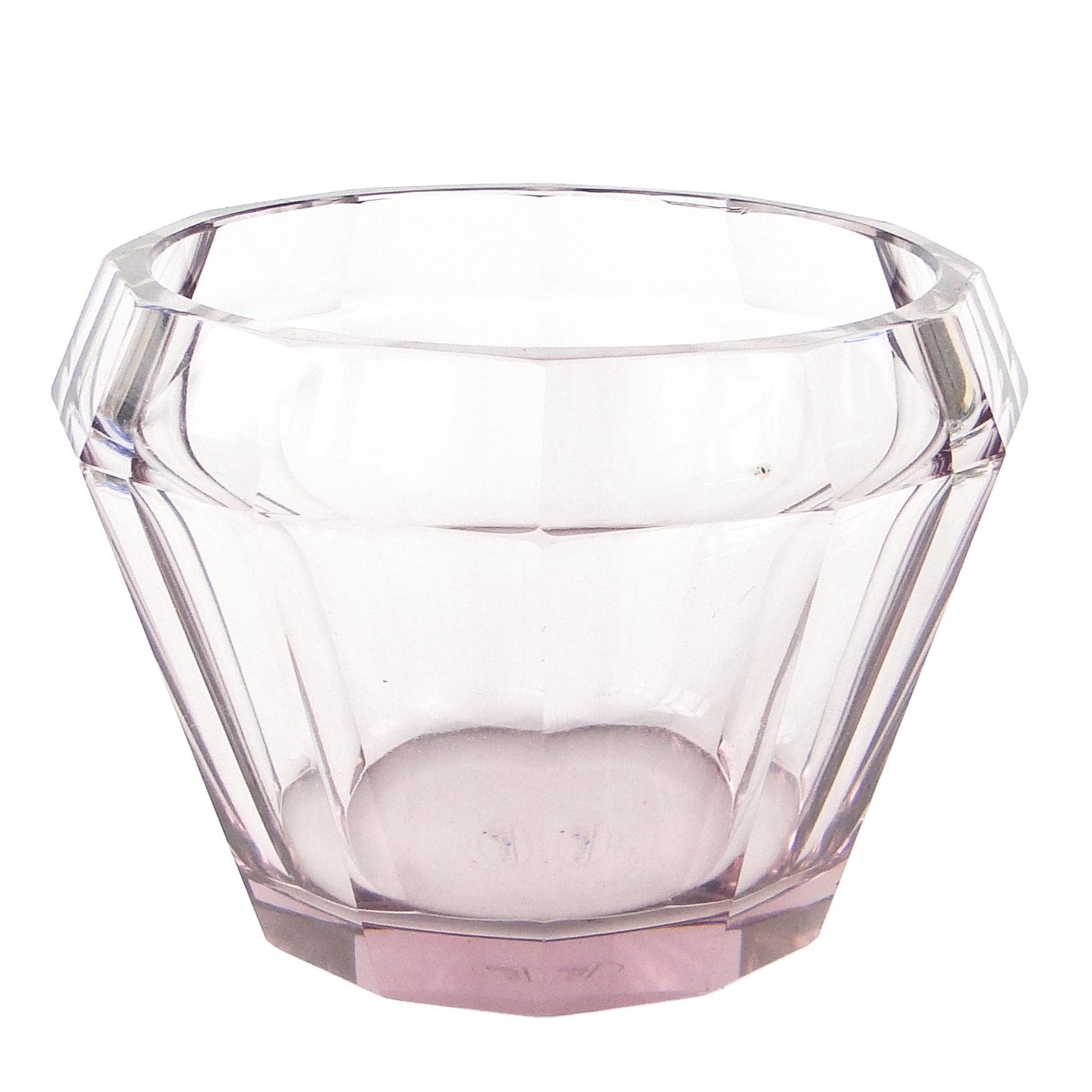 Wazon Art Deco, kryształ, Moser, Czechosłowacja, lata 30.