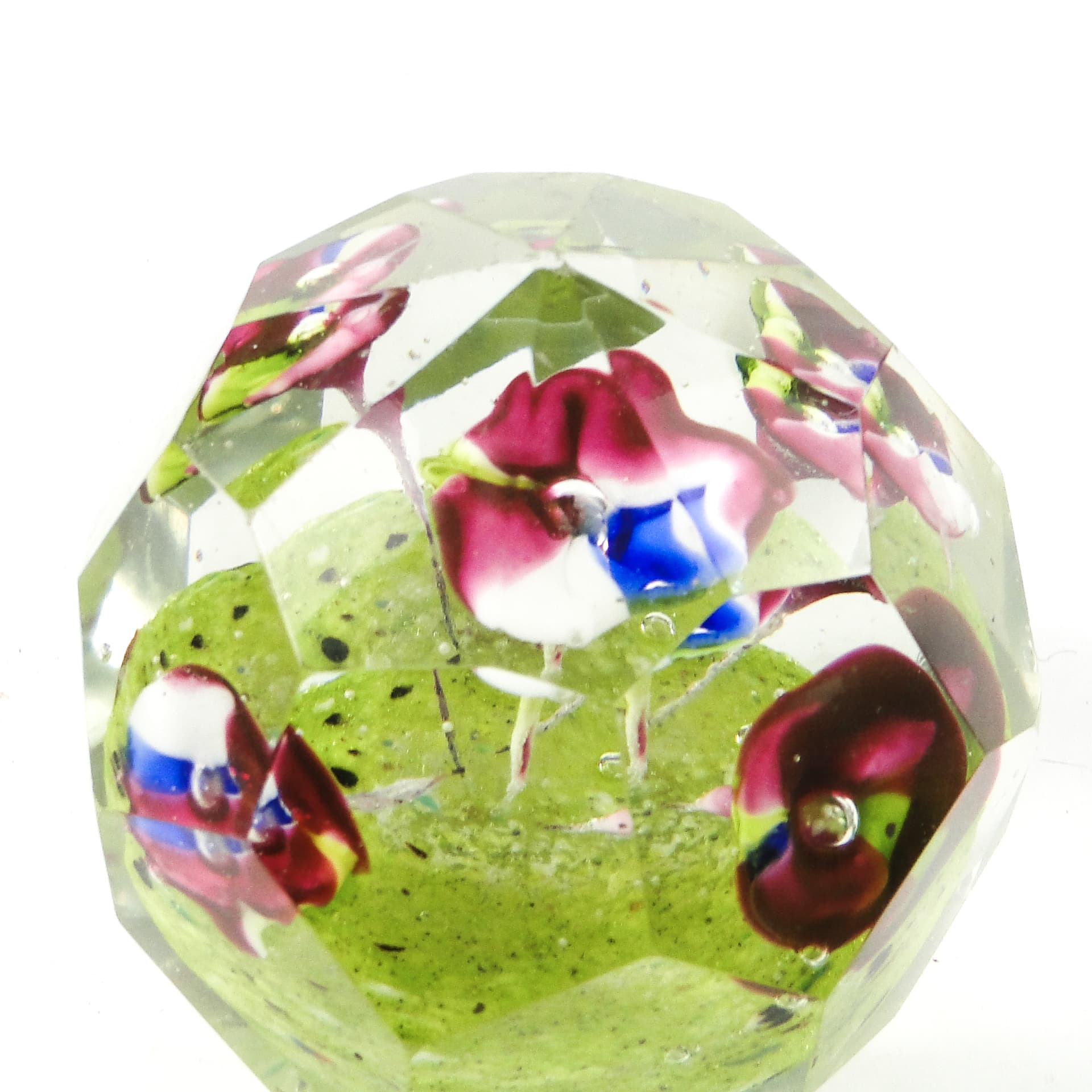 Paperweight, lead crystal, Bohemia, Czech Republic, 19th c. - 110657