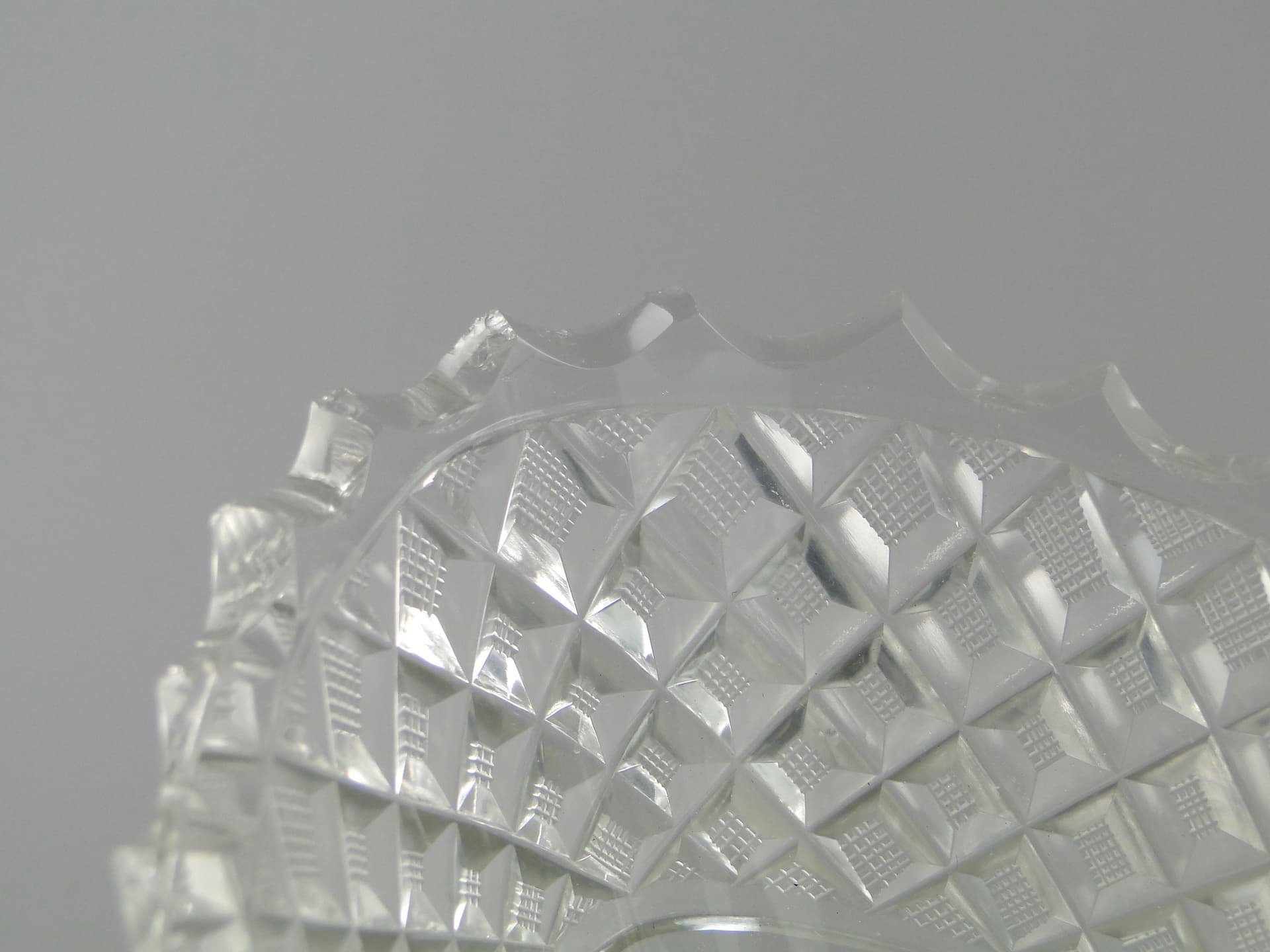 Wazon żardiniera, kryształ transparentny, Baccarat, Francja, początek XX w. - 7937