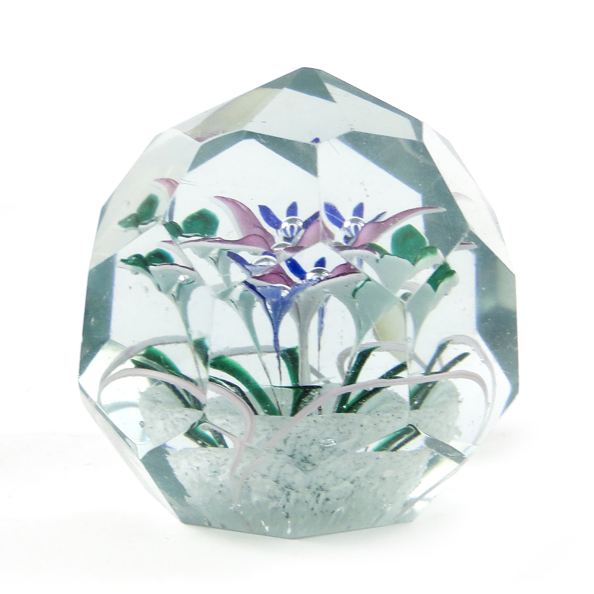 Paperweight, Victorian, lead crystal, Bohemia, Czech Republic, 19th c. - 110694