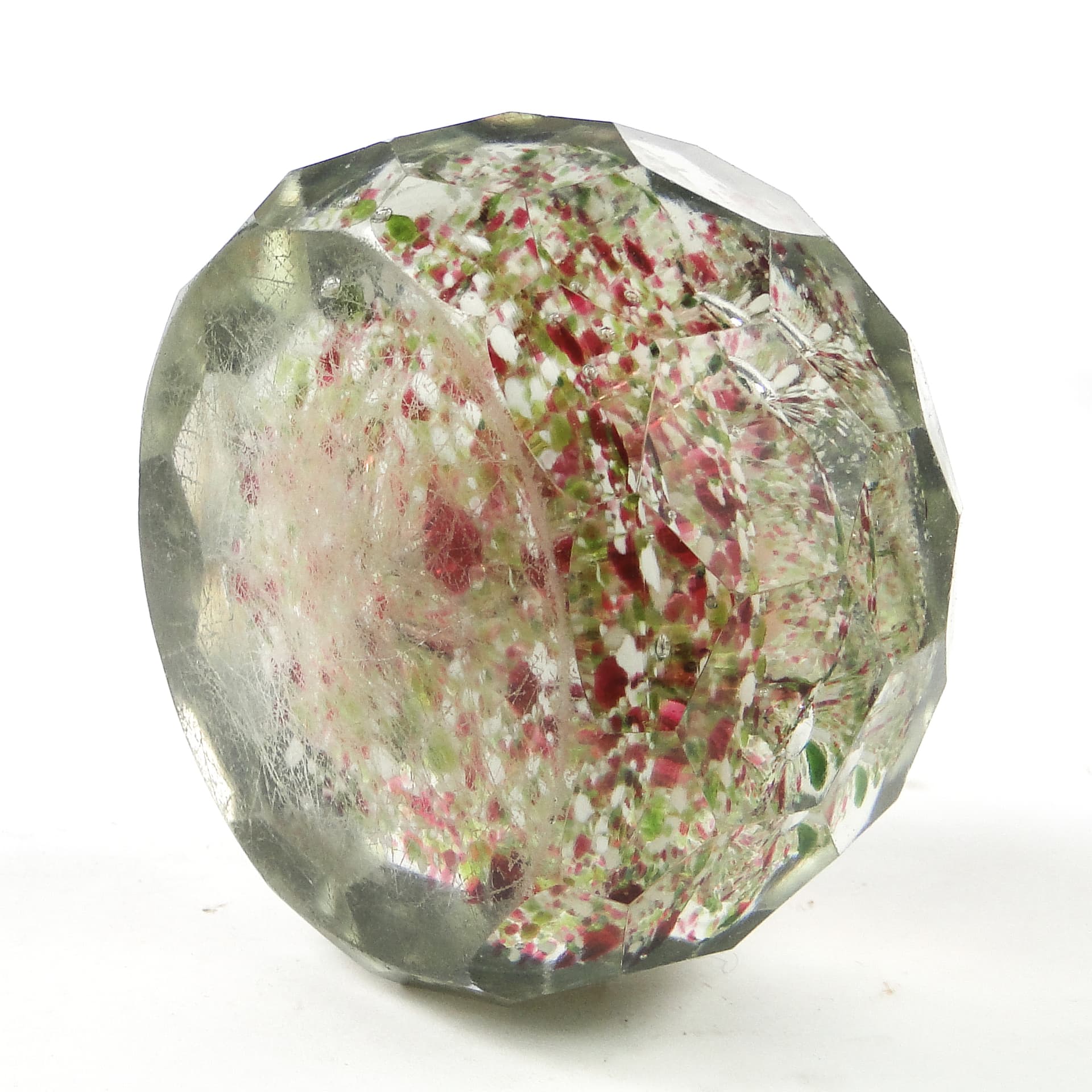 Przycisk do papieru, Bohemia, kryształ ołowiowy, Czechy, XIX w. - 110709