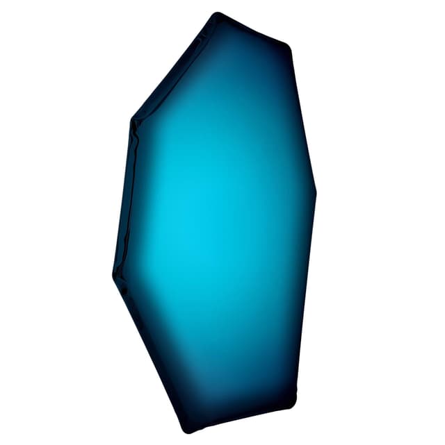 TAFLA C wall mirror blue C2, Zieta Studio - DIMENSION