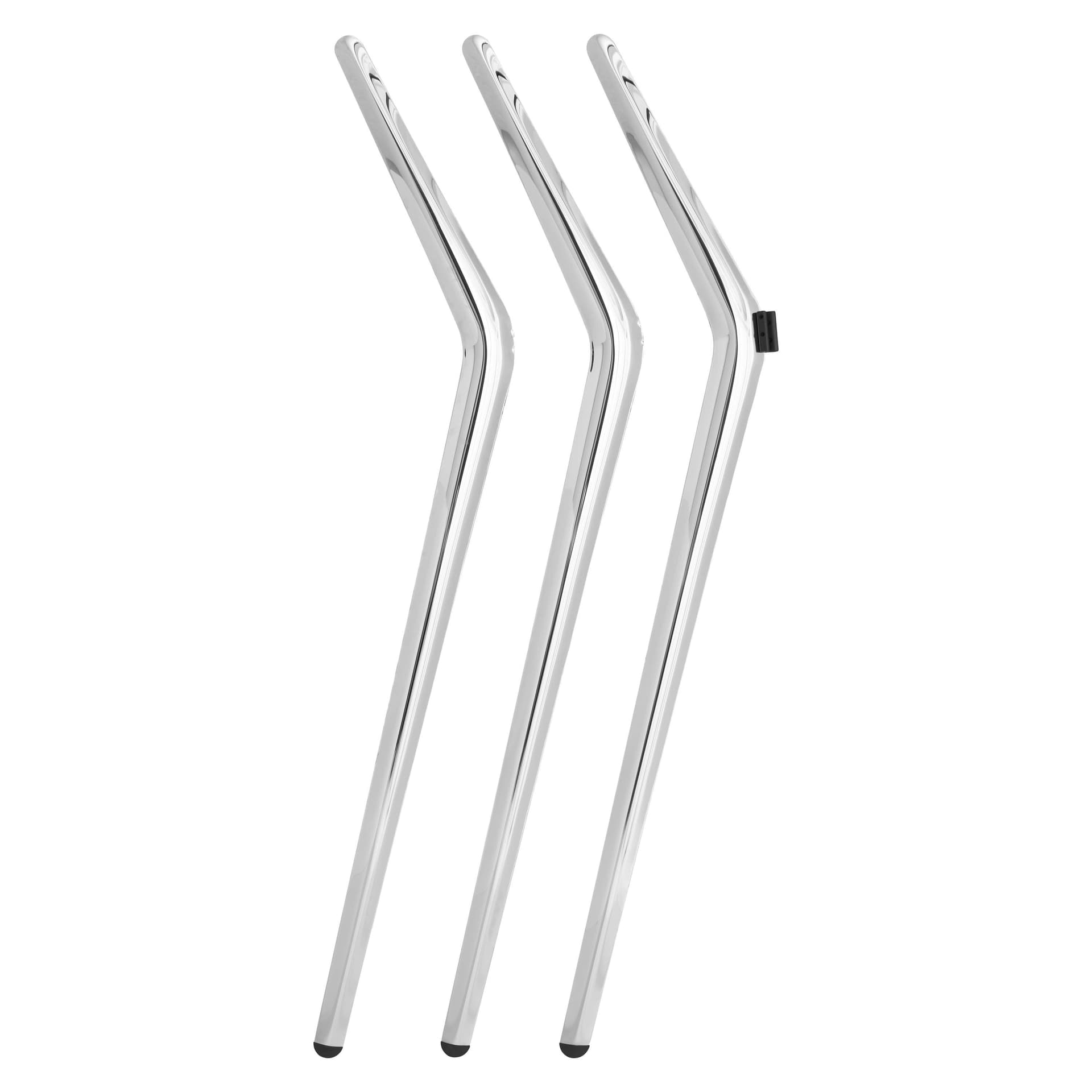 Wieszak stojący SNOPEK stalowy, srebrny, Zieta Studio - 118035