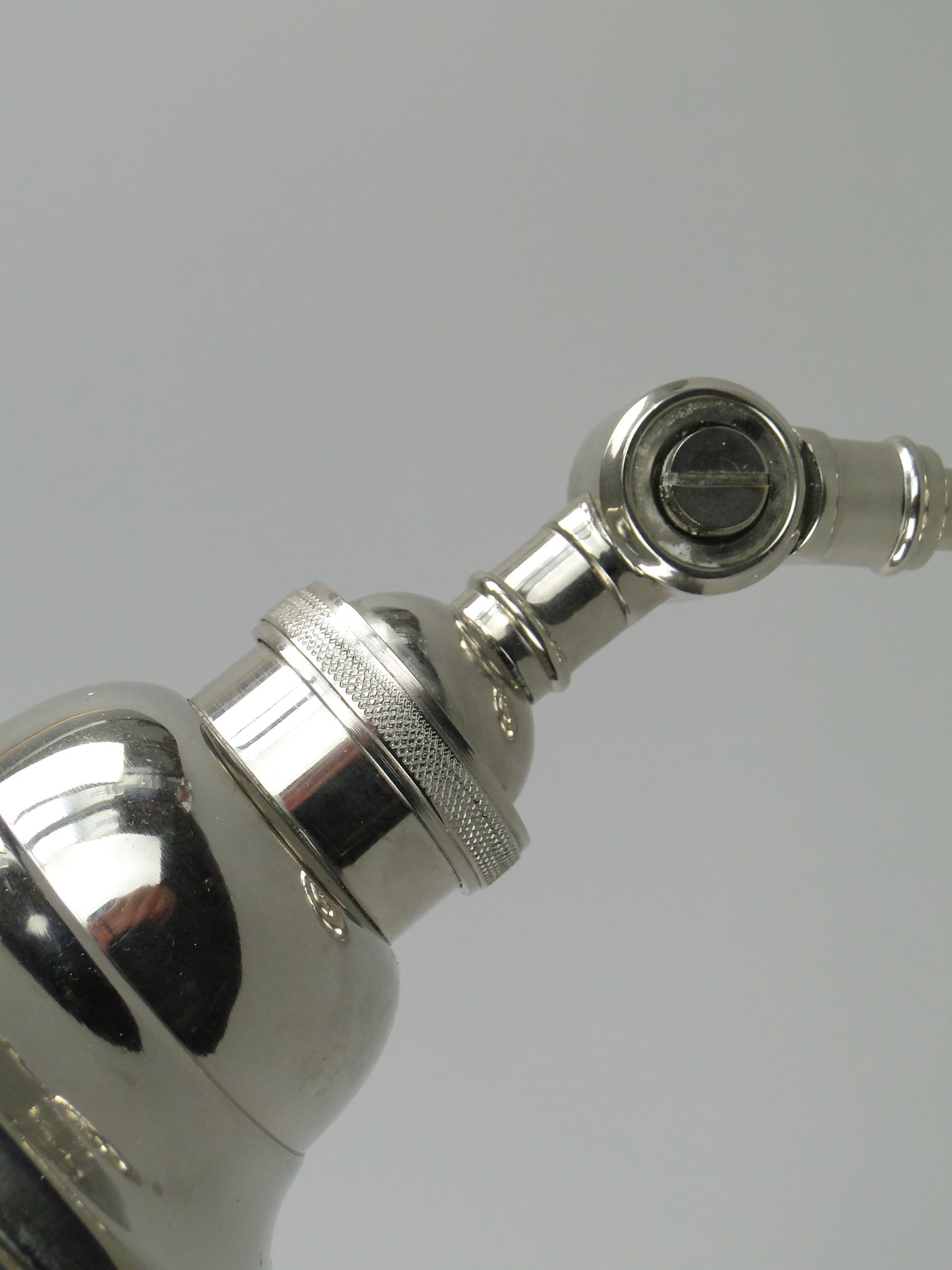 Wall sconce Art Deco, silver, brass, United Kingdom, 1930s. - 7993