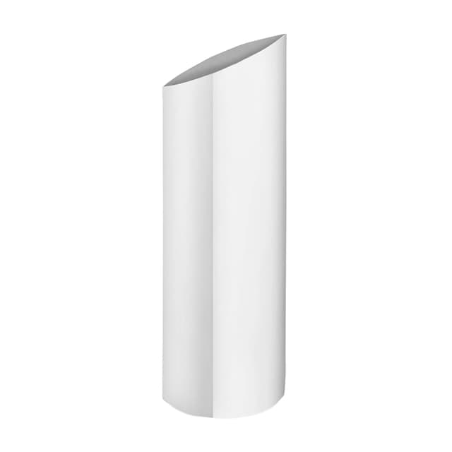 Wazon PAROVA srebrny, L60, Zieta Studio - WYMIARY