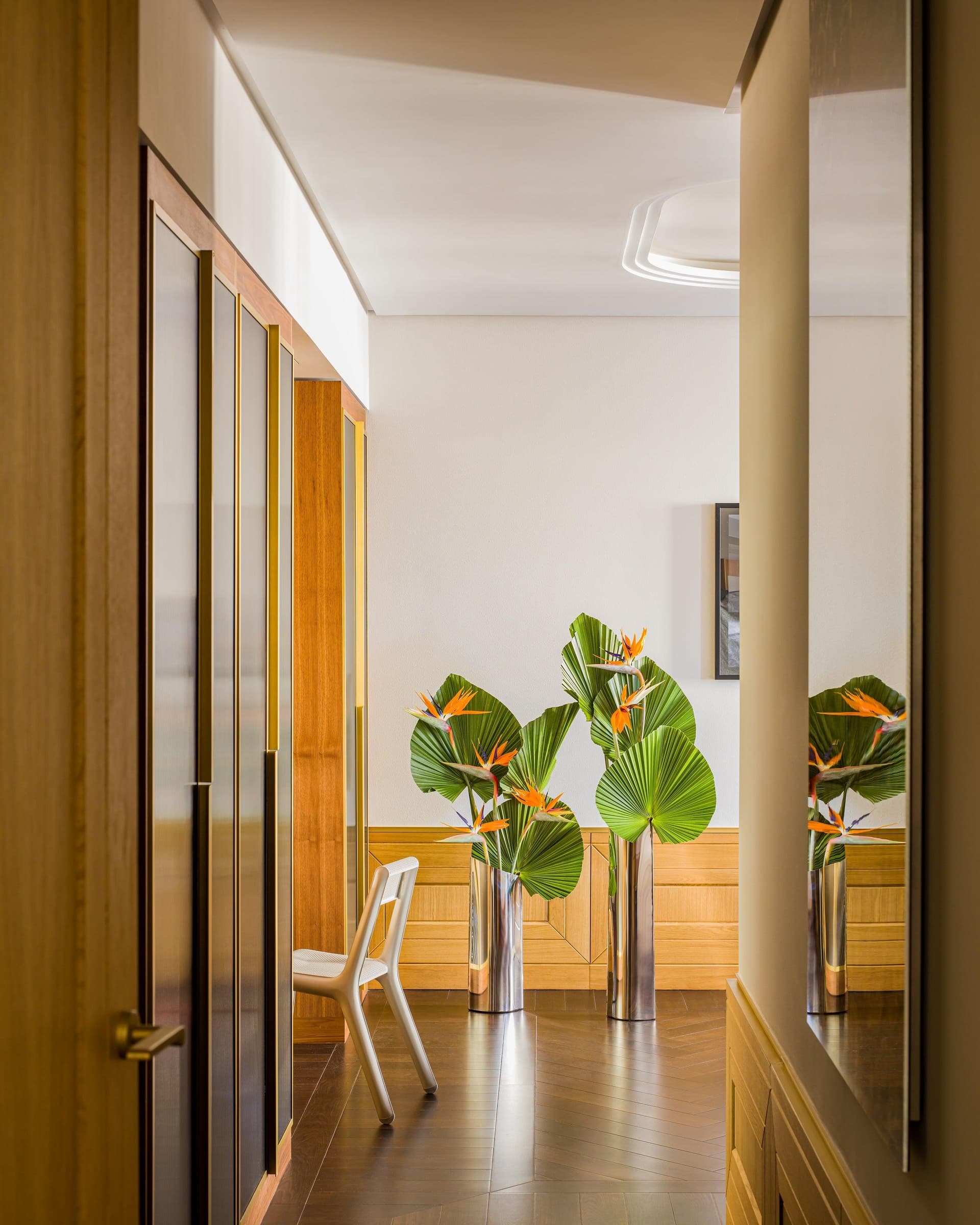 Wazon PAROVA srebrny, L60, Zieta Studio - 117959