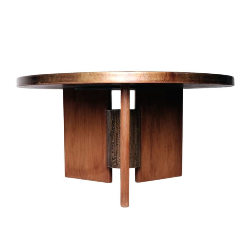 Stolik kawowy proj. Heinza Lilenthala - unikat