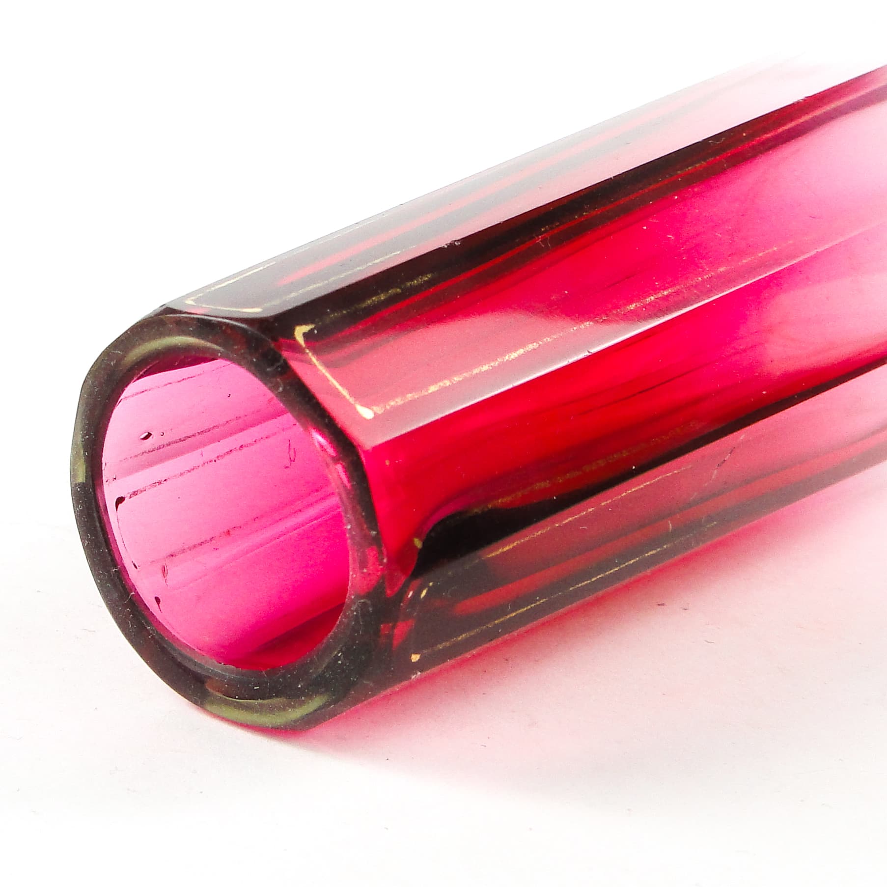 Wazon Art Deco, kryształ, Bohemia, Czechosłowacja, lata 30. - 111276