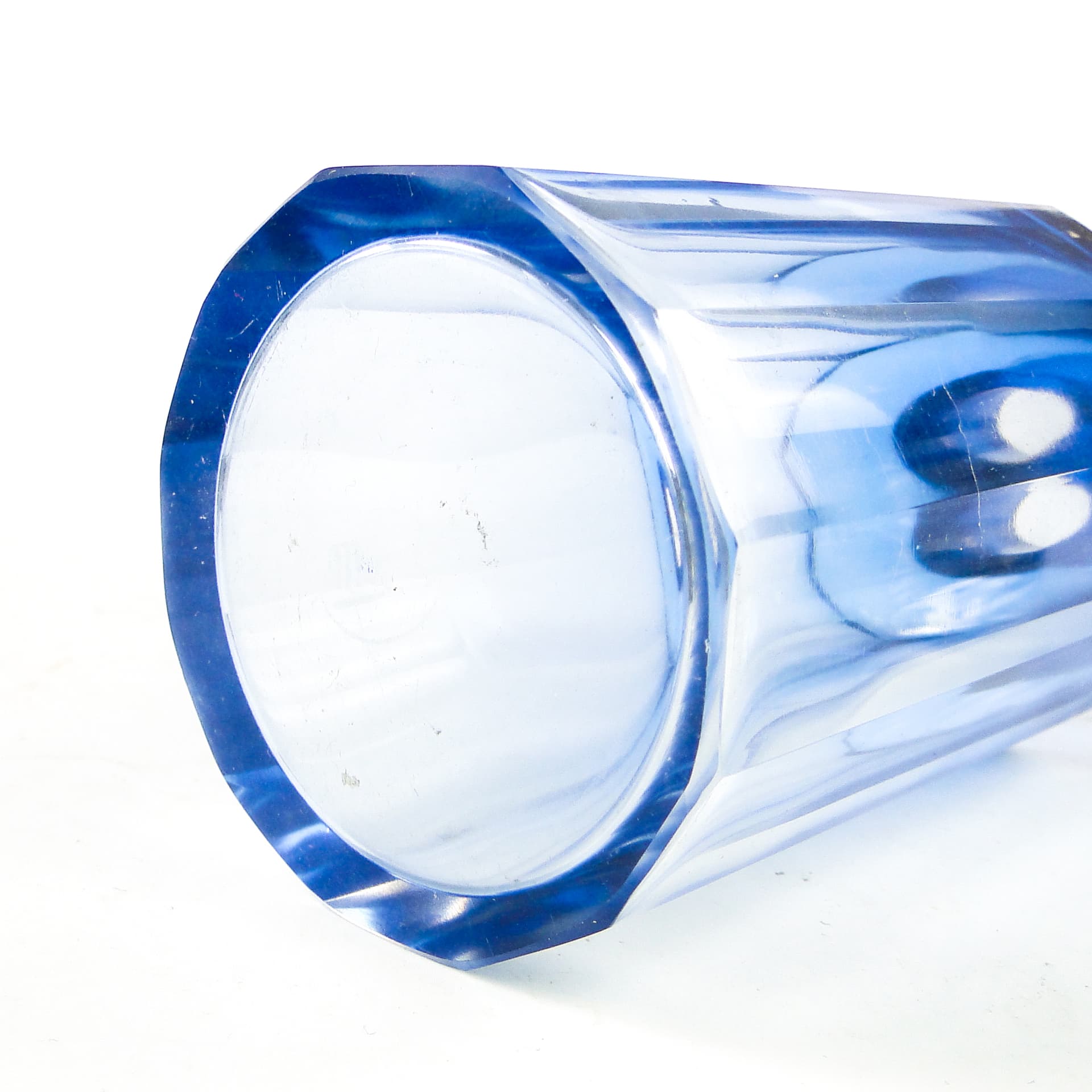 Karafka, Art Nouveau, szkło, Francja, początek XX w. - 111288