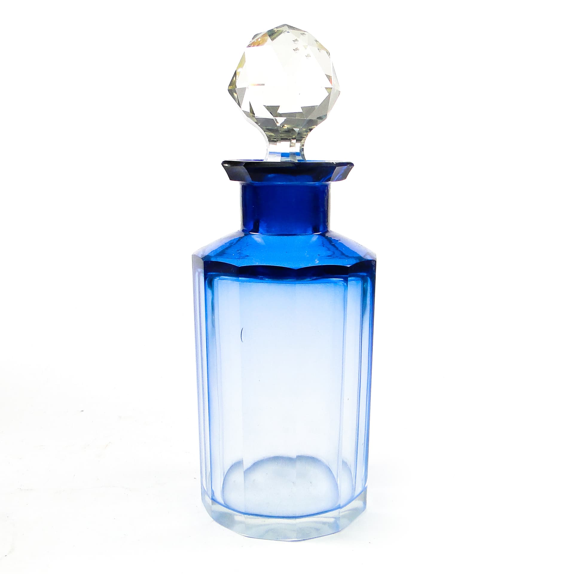 Karafka, Art Nouveau, szkło, Francja, początek XX w. - 111290